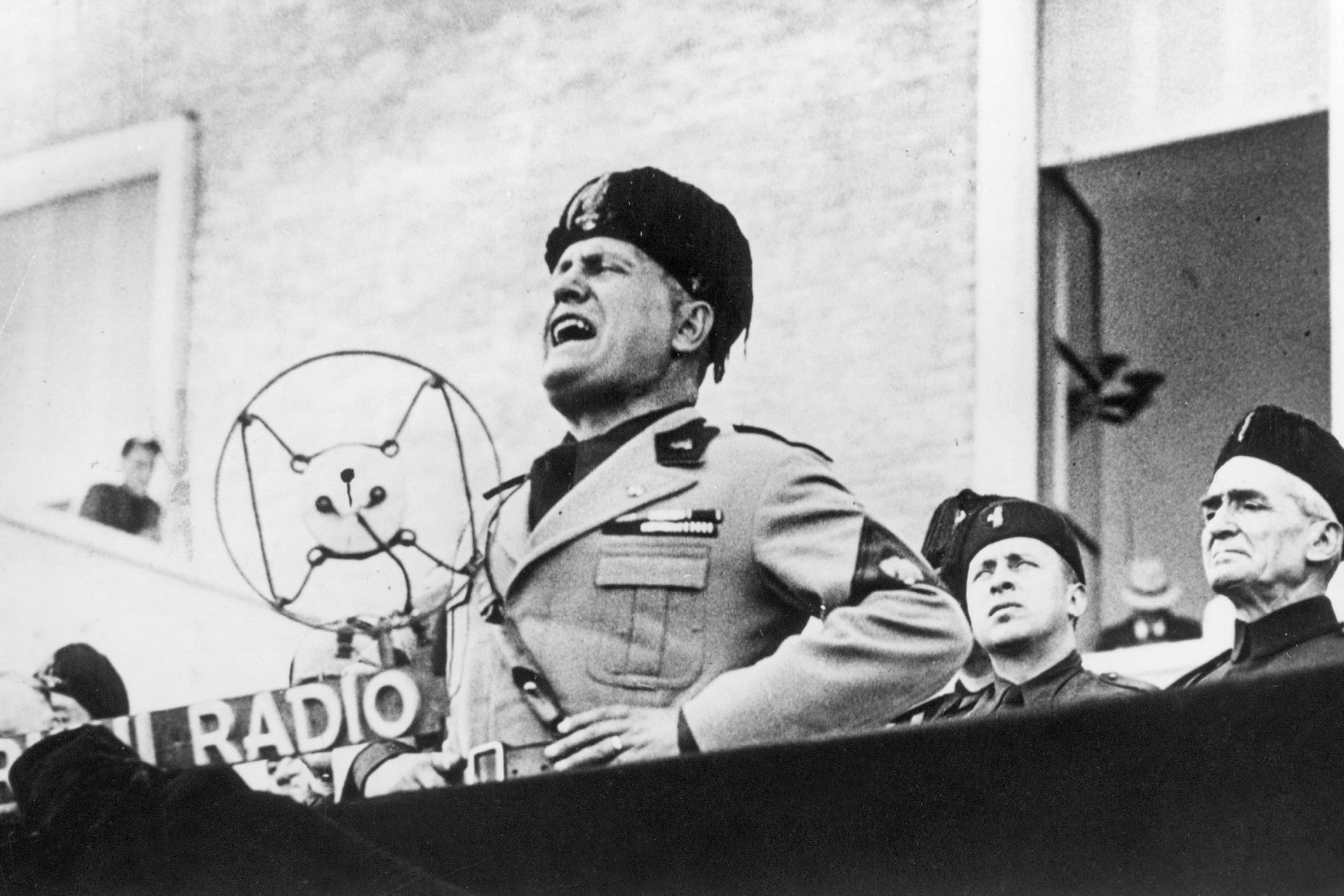 I resti di Benito Mussolini