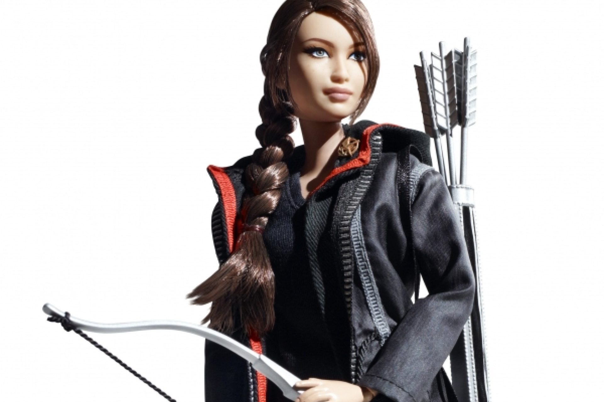 Jennifer Lawrence: Barbie in Katniss style