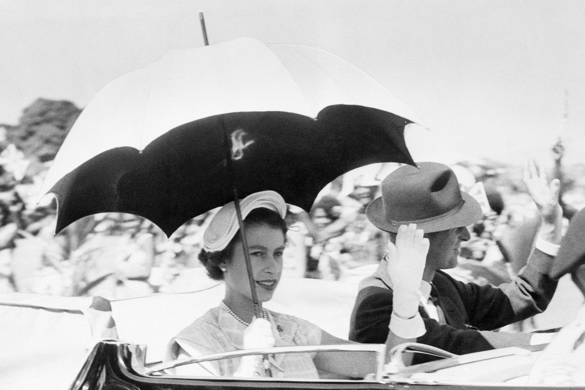 Elizabeth's first visit in 1954