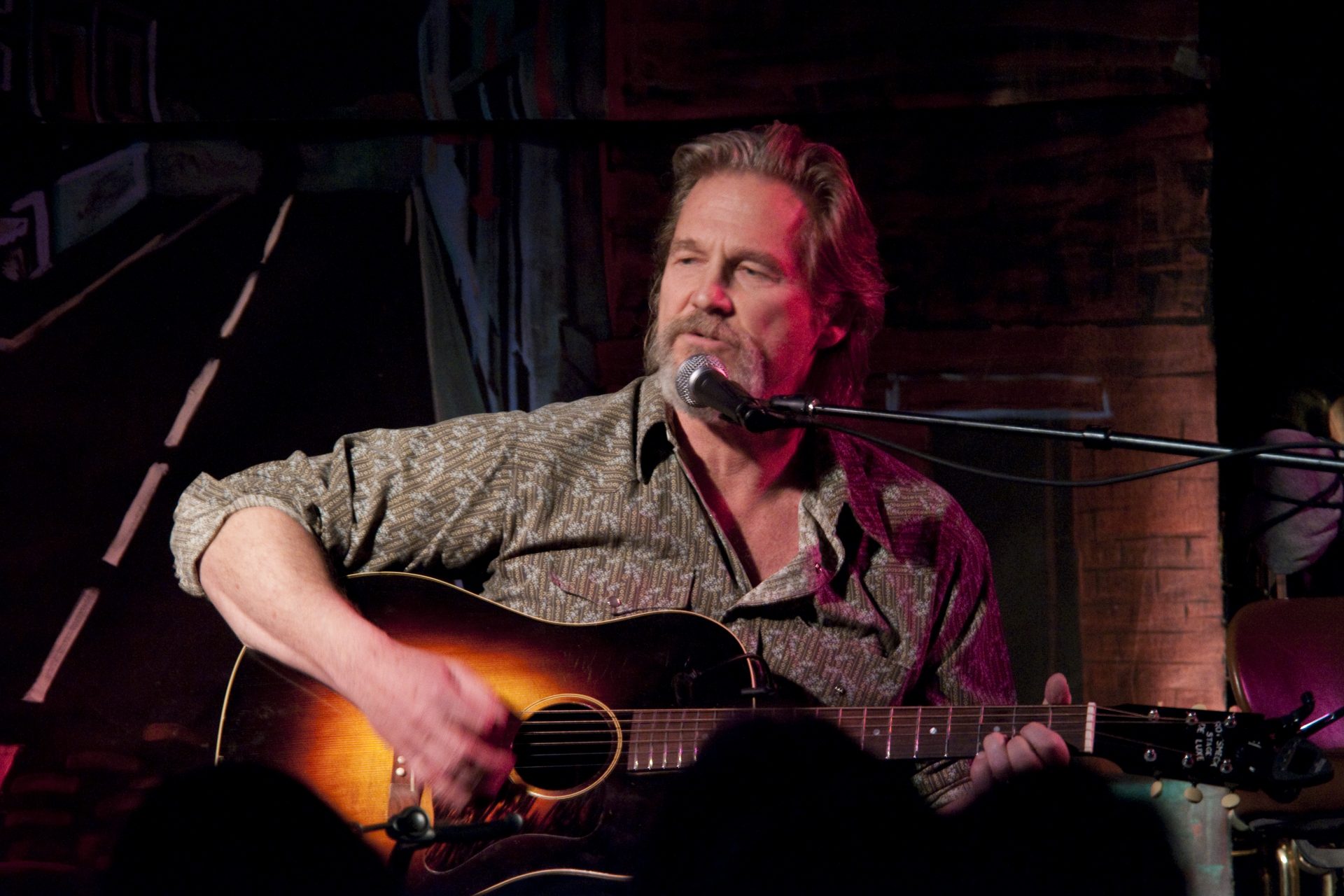 Jeff Bridges as a musician