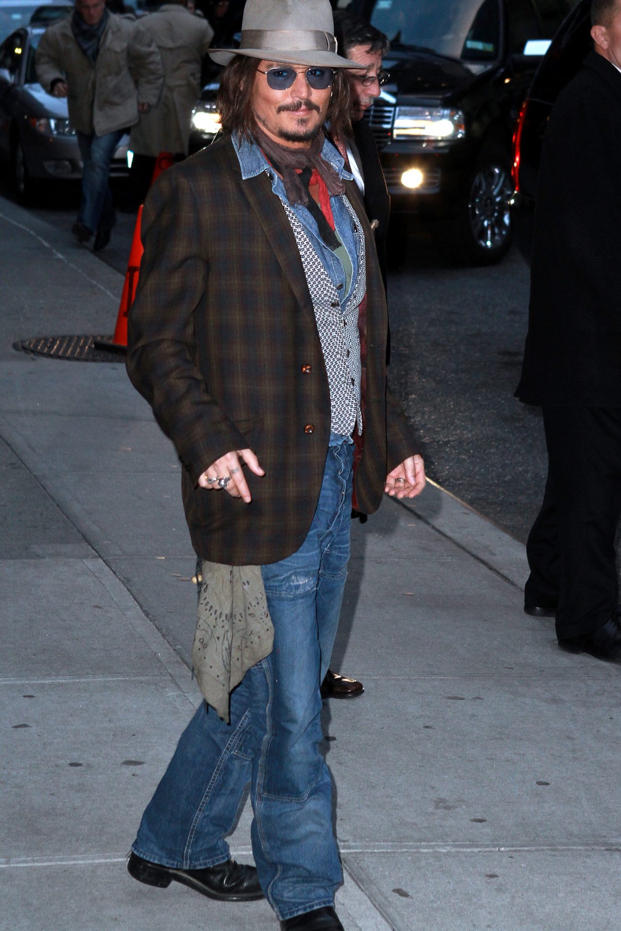 Johnny Depp's favorite: beaver hats