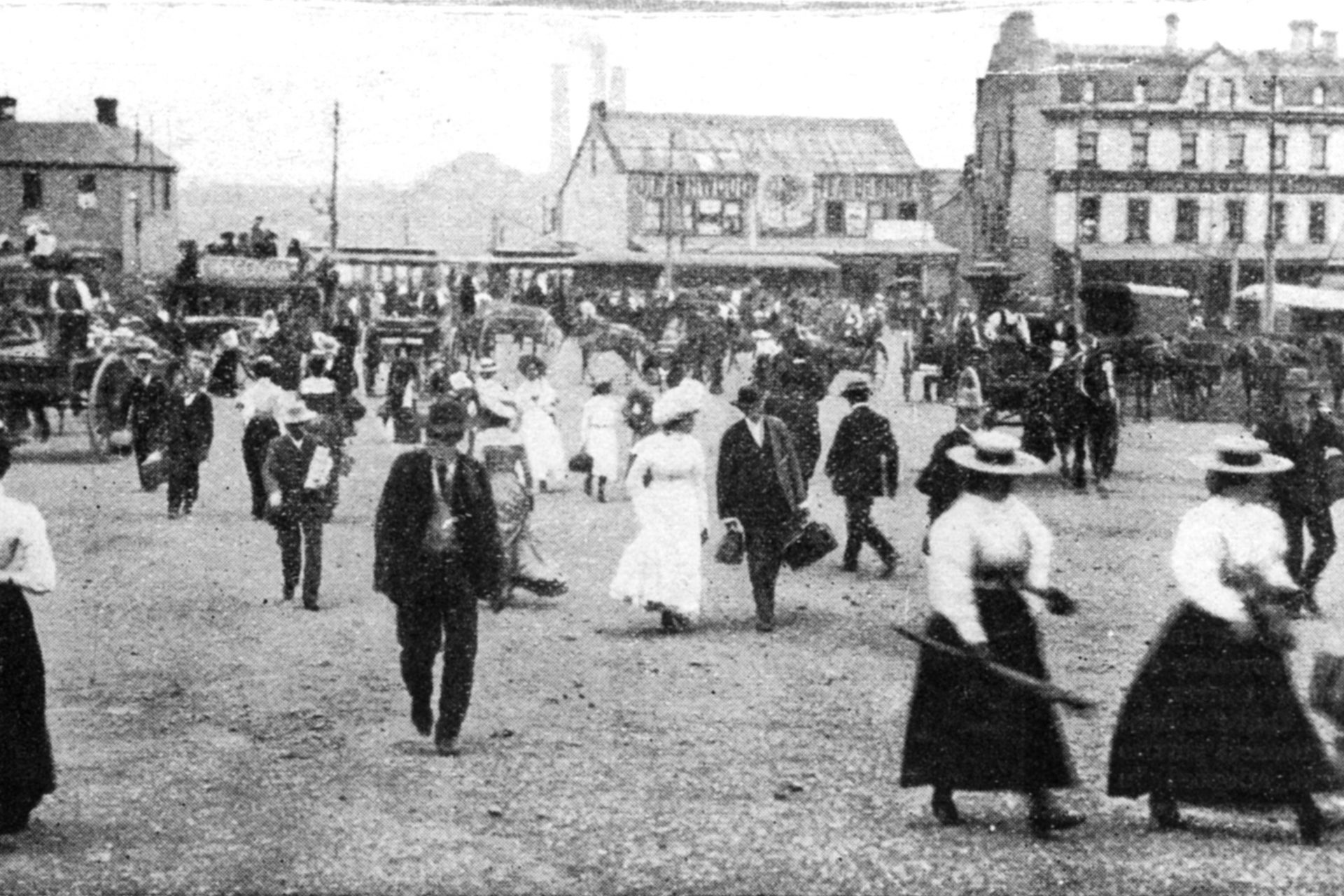 Then: George Street (circa 1890)