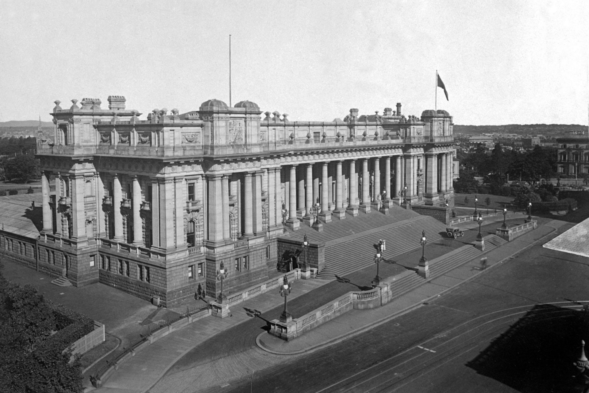 Then: Parliament House (circa 1923)