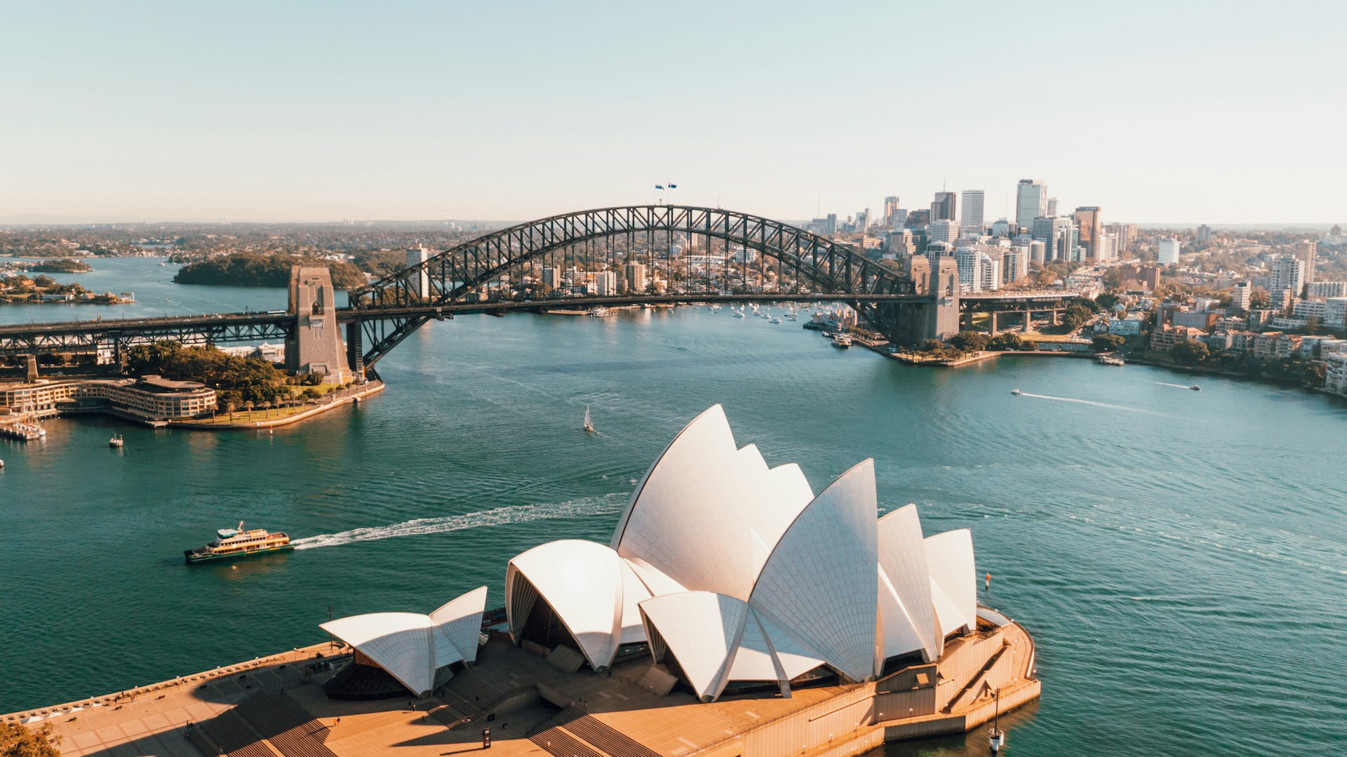 Now: Sydney Harbour Bridge