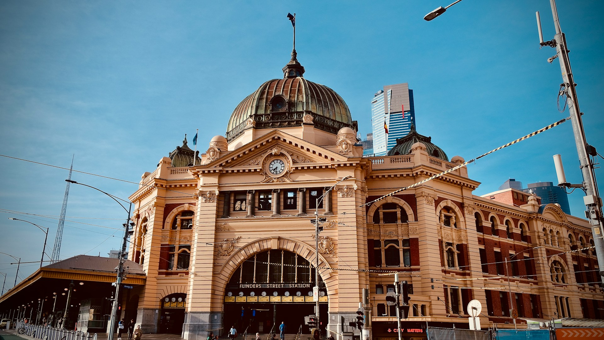 Now: Flinders Street Station