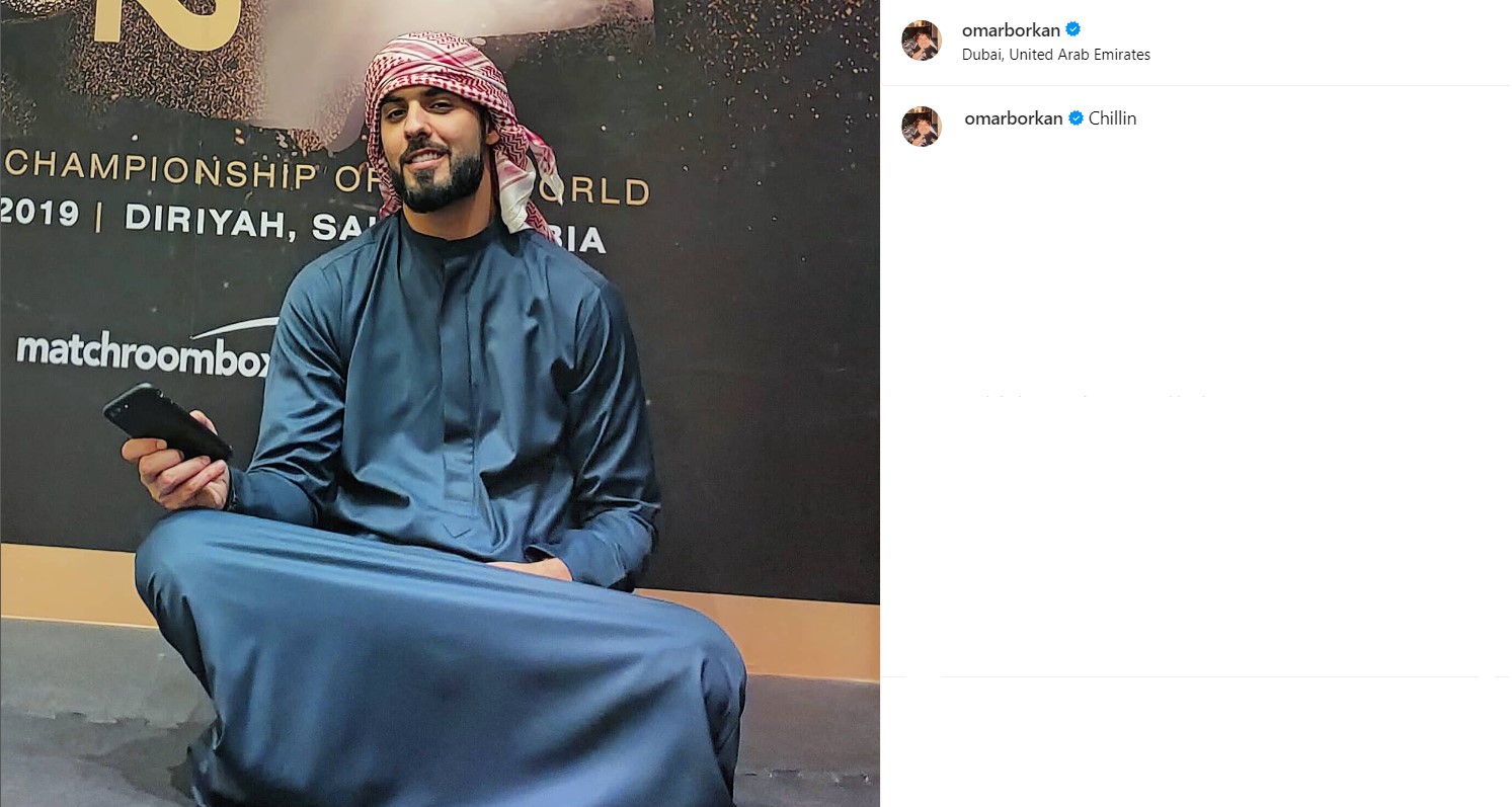 Omar Borkan's unexpected title