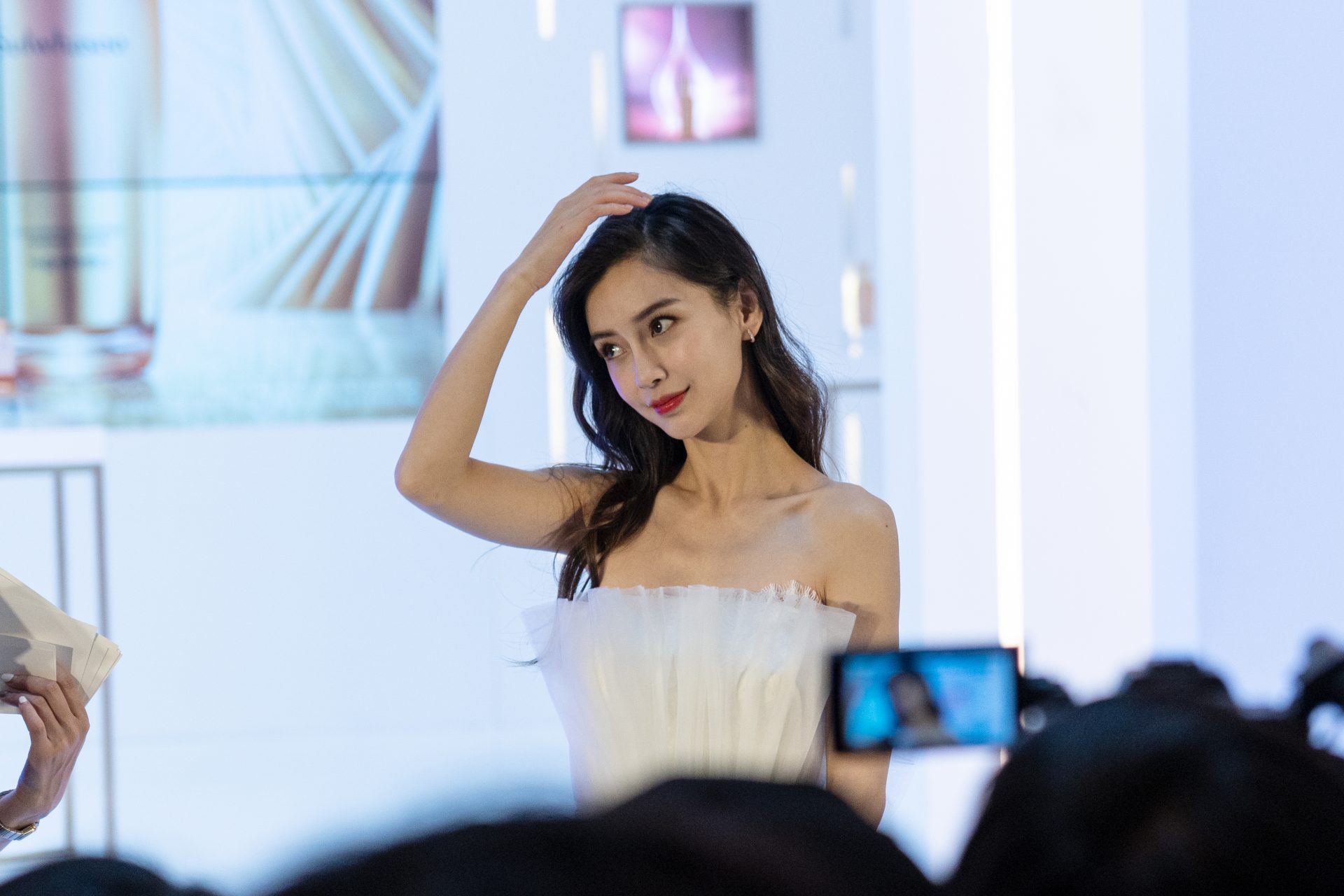 Had met Angelababy herself