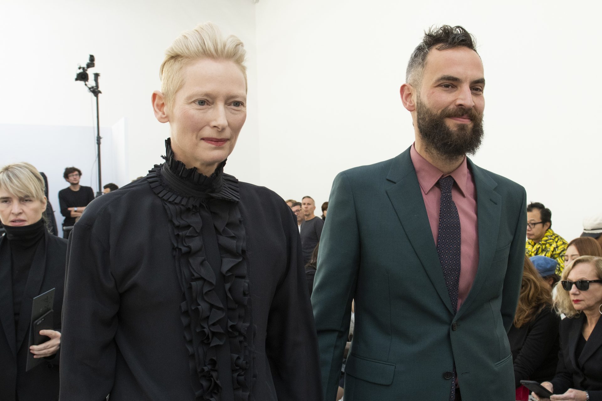 Tilda Swinton, John Byrne e Sandro Kopp 