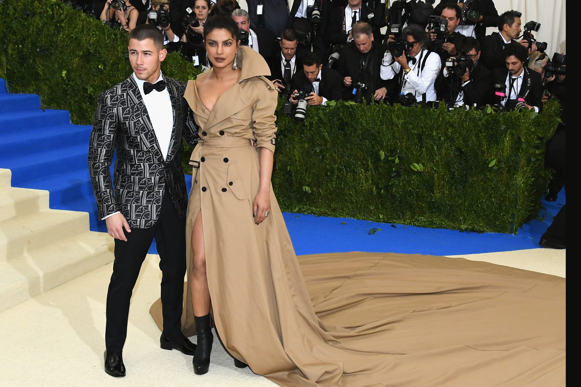 Nick and Priyanka at the 2017 Met Gala