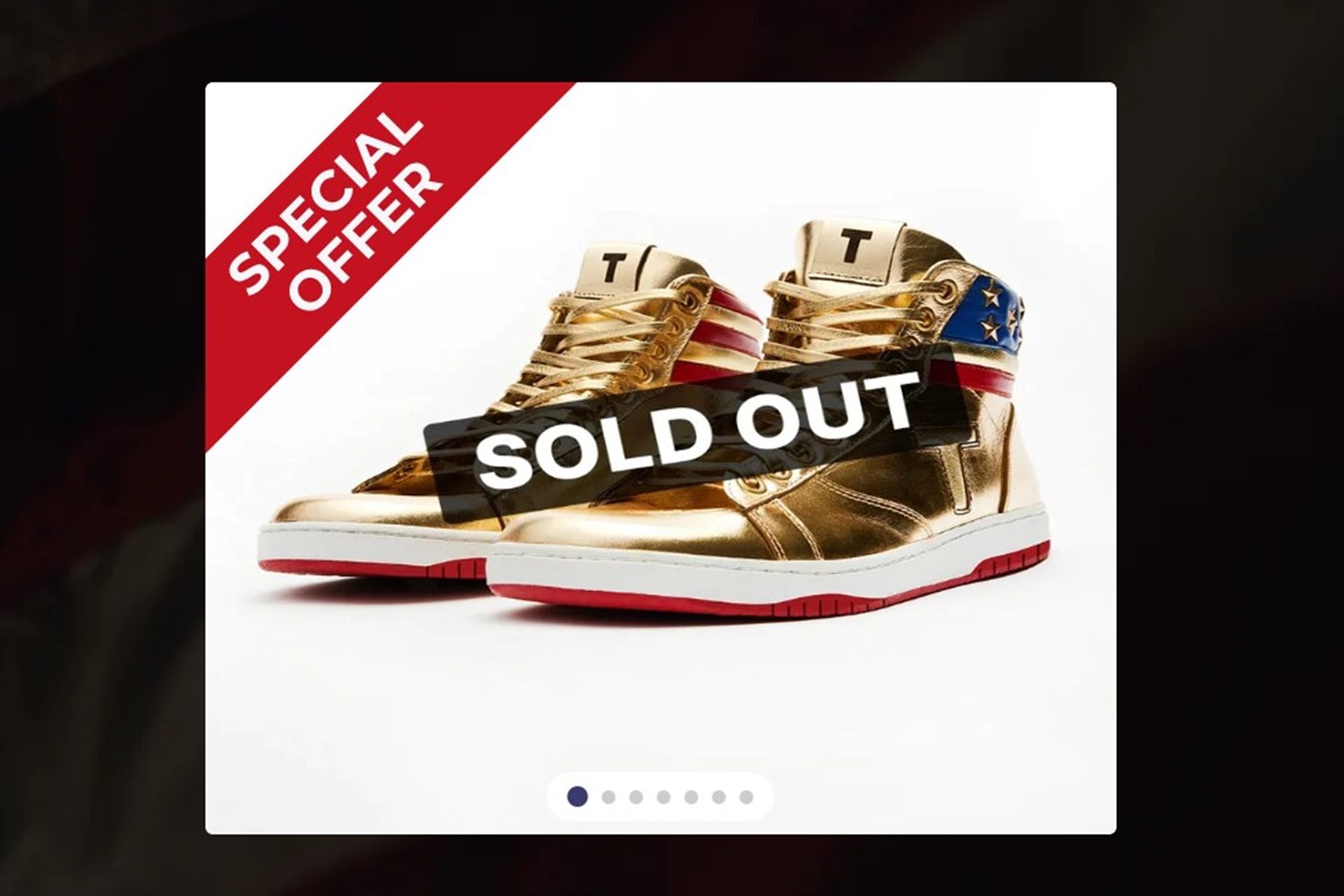 The $400 sneakers sold out immediately