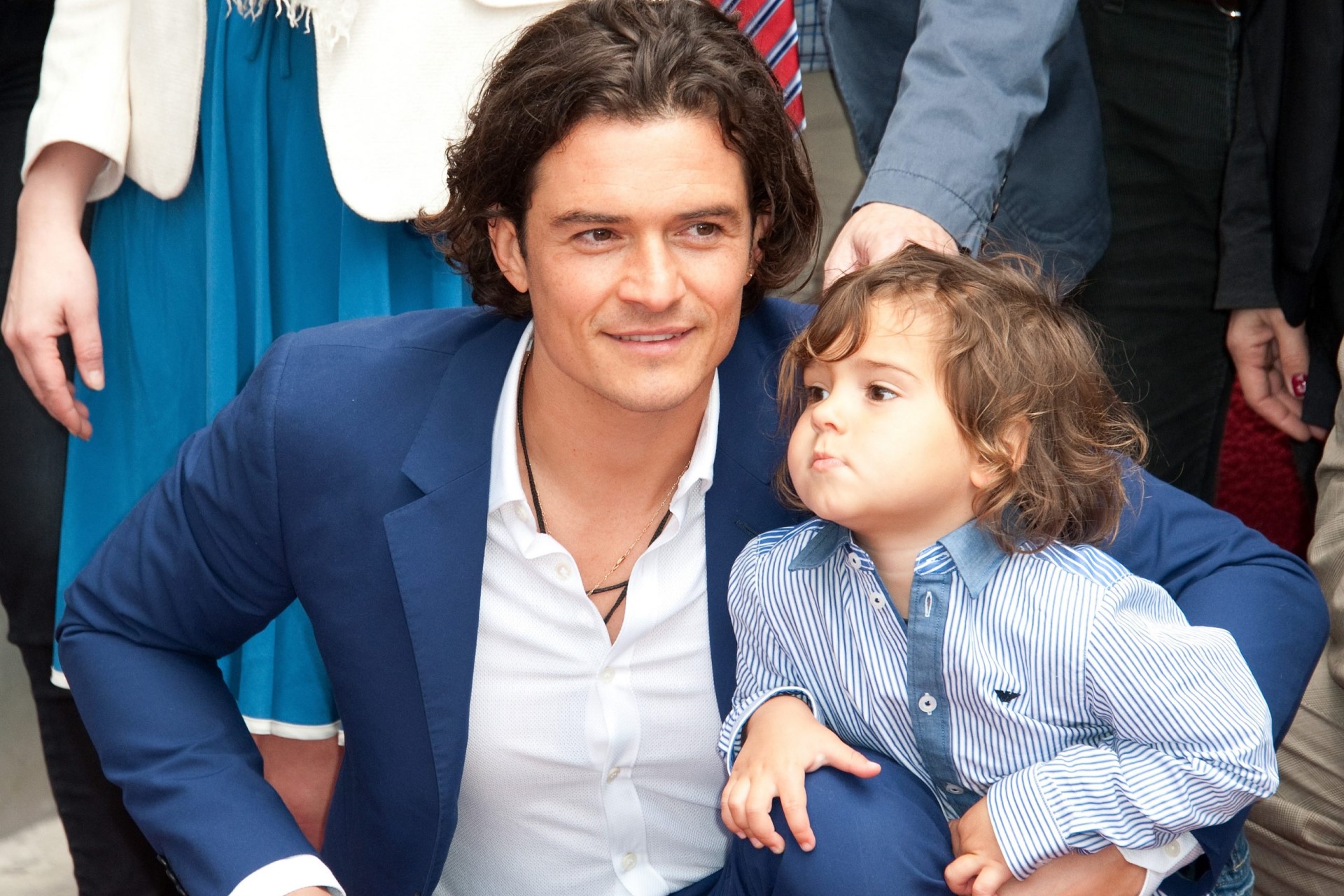 Orlando Bloom and other cute dads