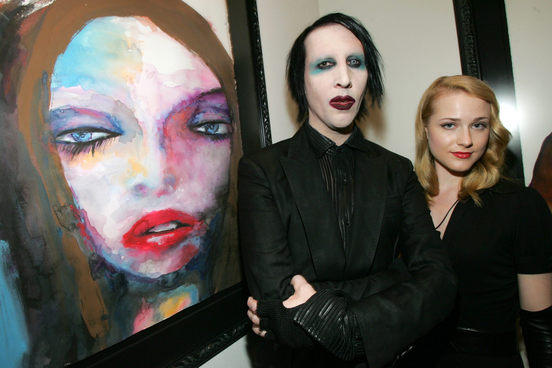 Marilyn Manson y Evan Rachel Wood