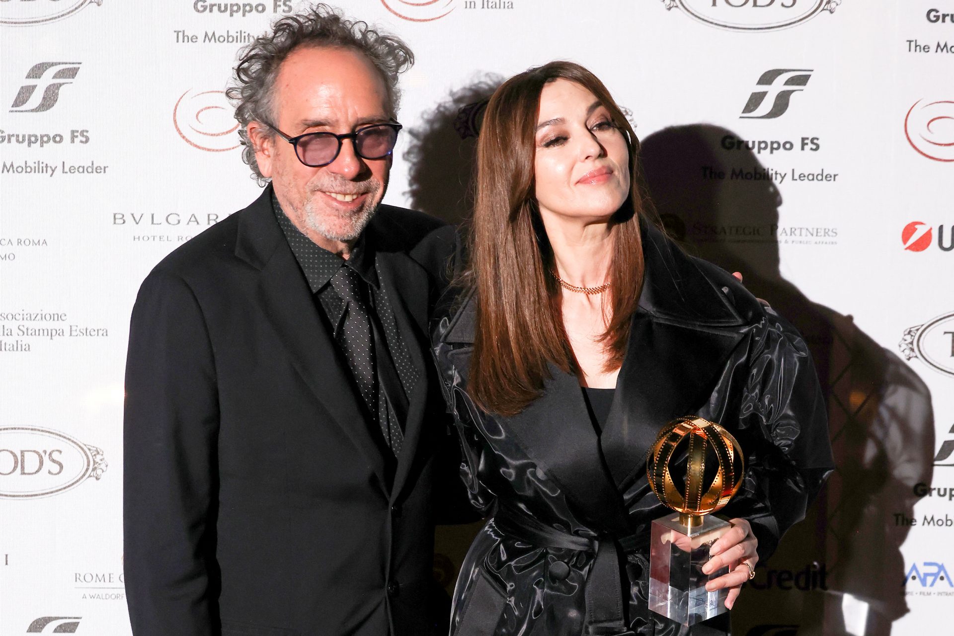 Monica Bellucci a reçu un prix pour sa carrière