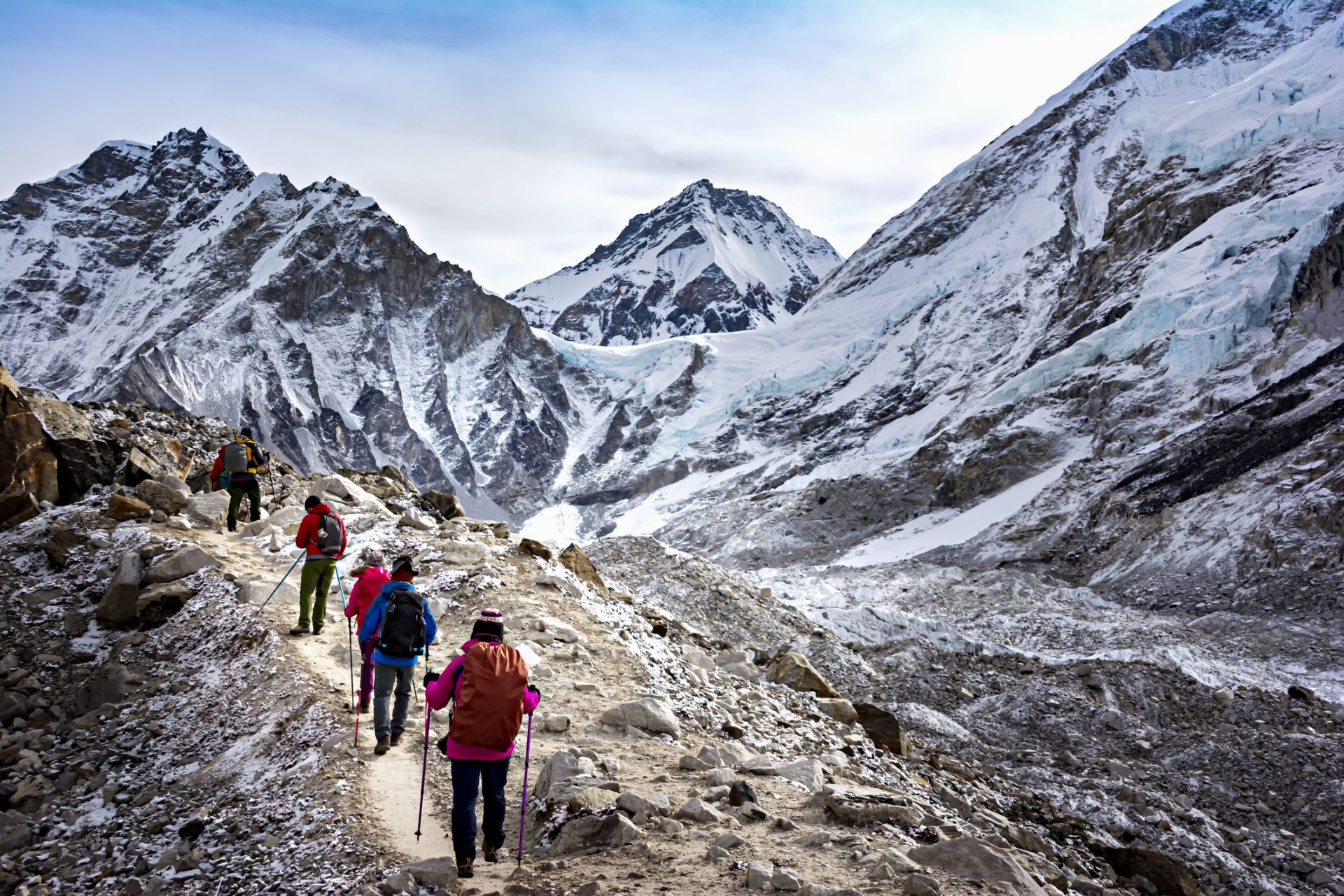 The amateur mountaineers neglected the weather 