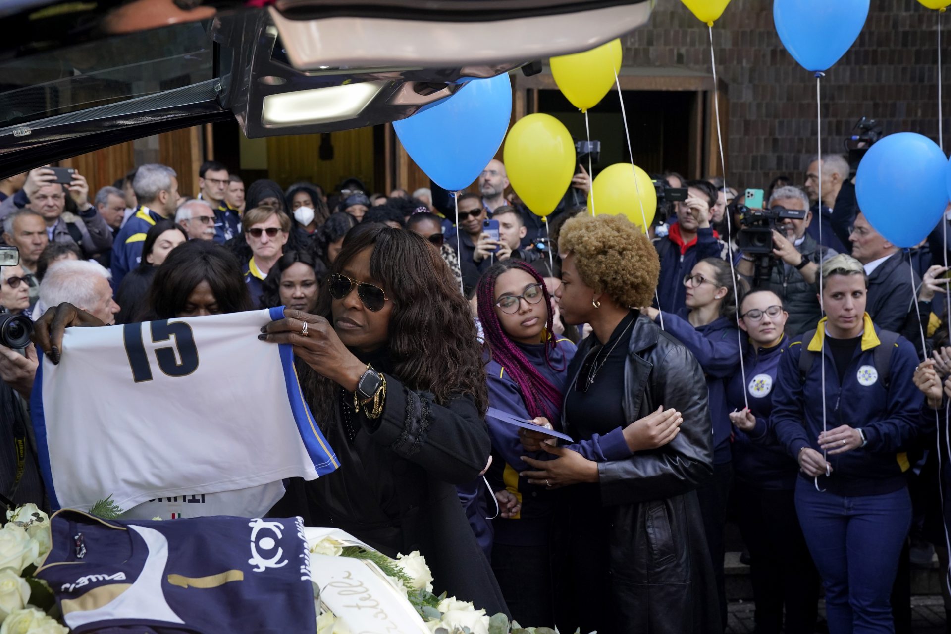 Funeral in Milan 