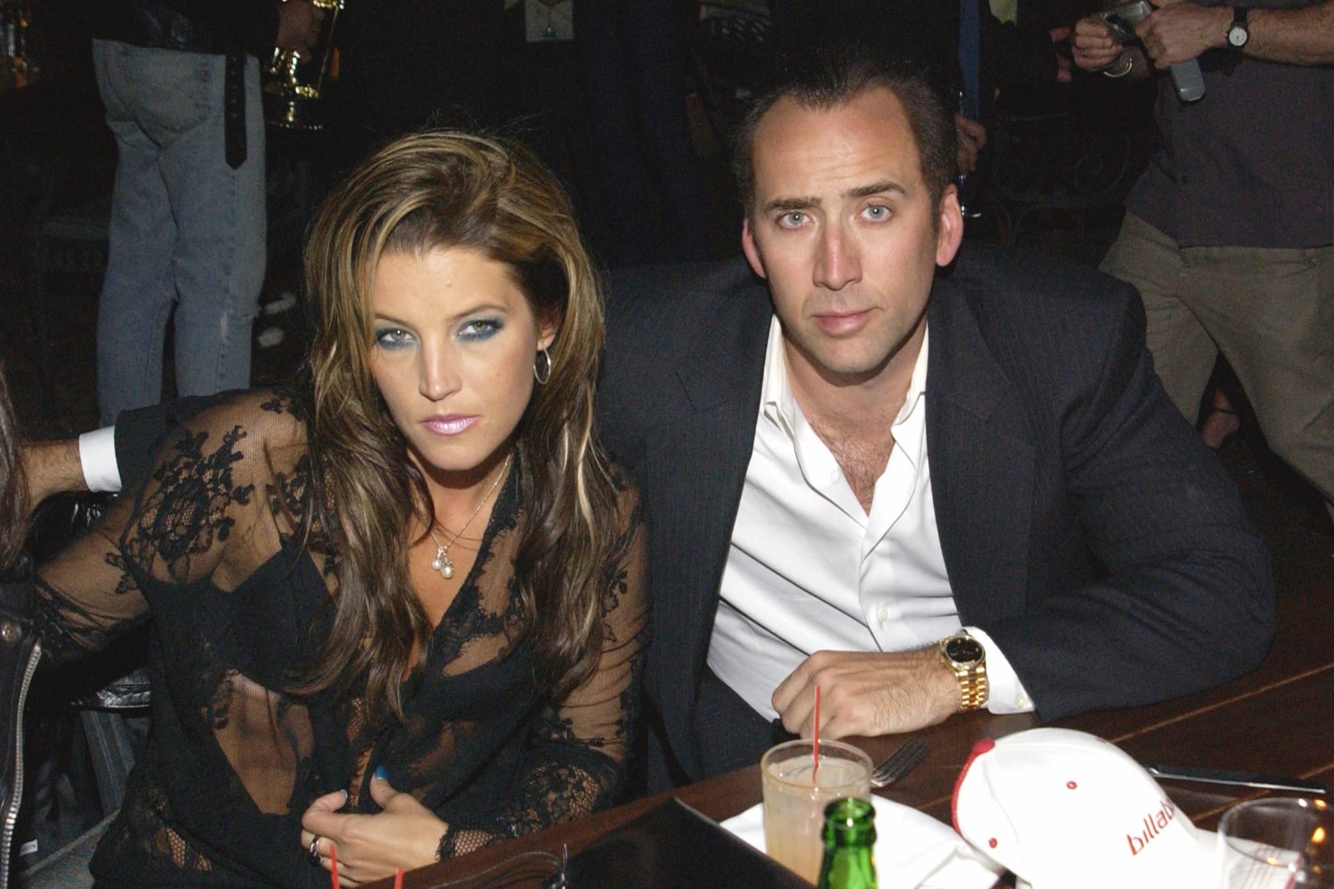 Nicolas Cage y Lisa Marie Presley