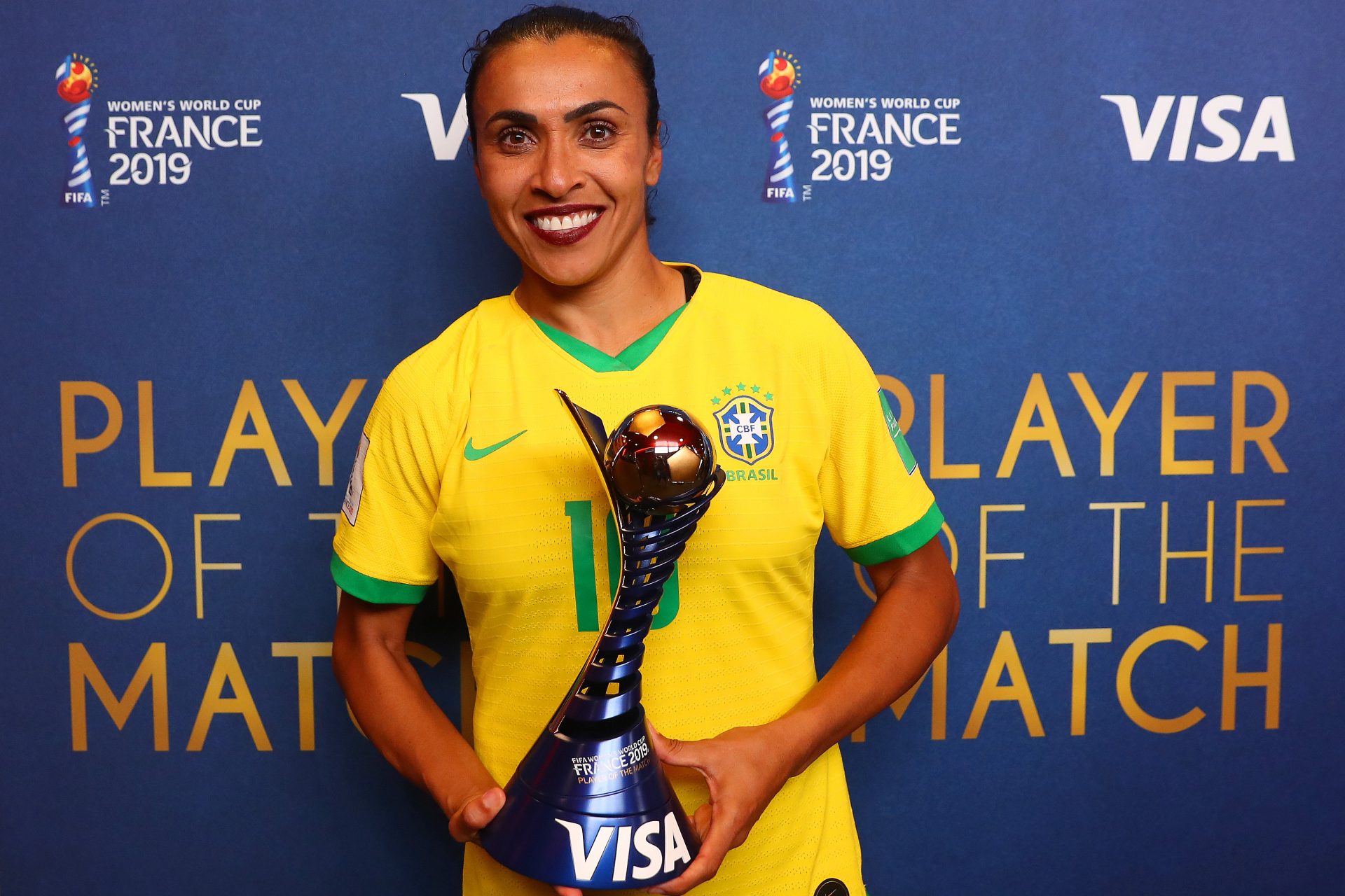 Marta mostrou supremacia no esporte