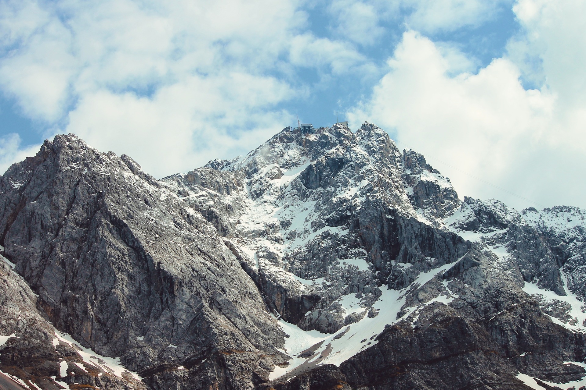 Besteigung der Zugspitze