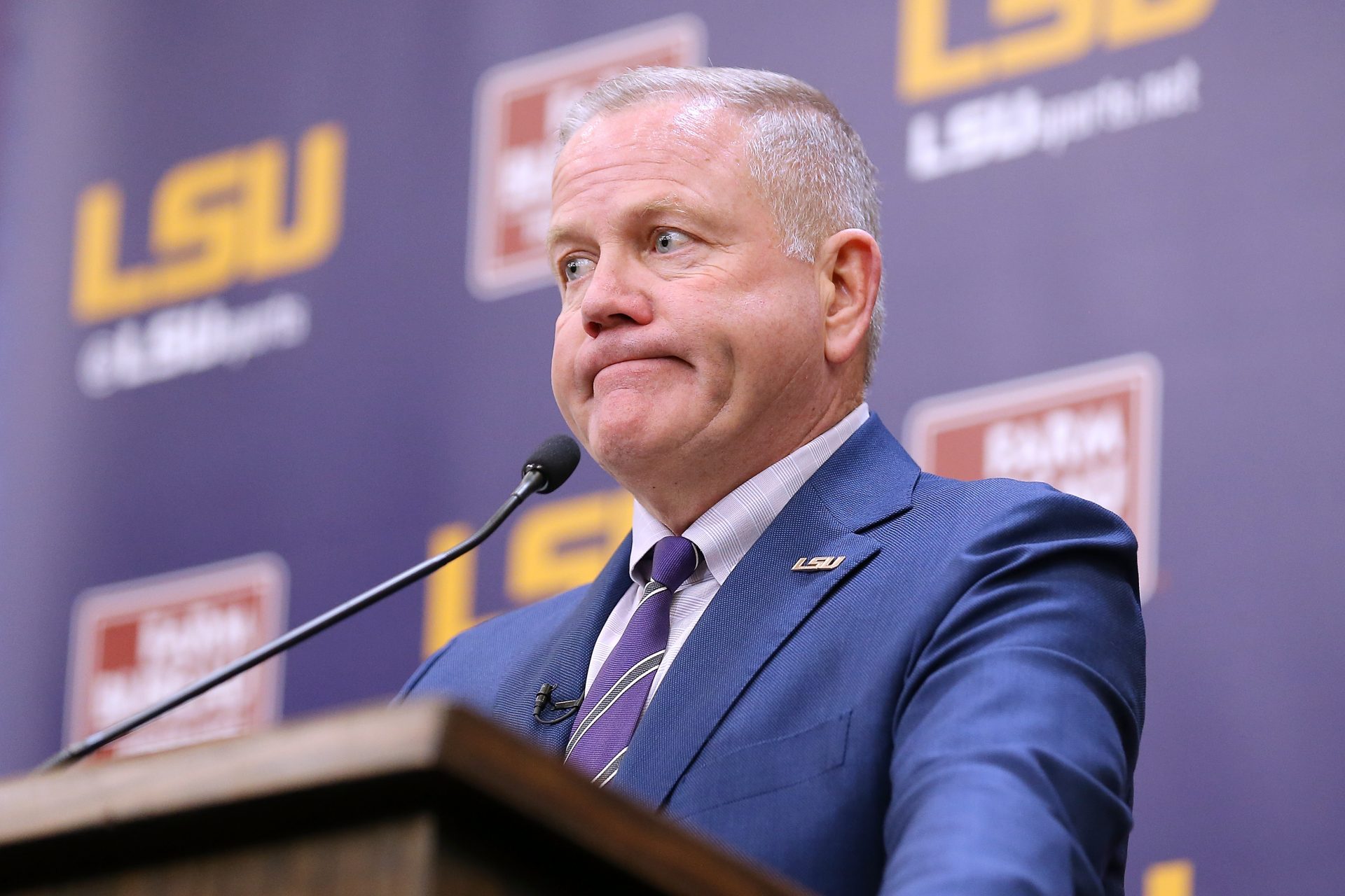 Brian Kelly leads the Tigers