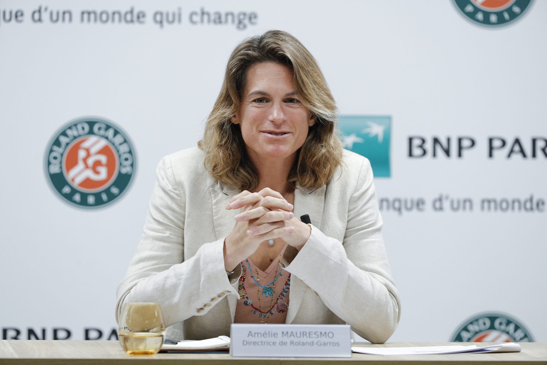 December 2021: Tournament director of the French Open