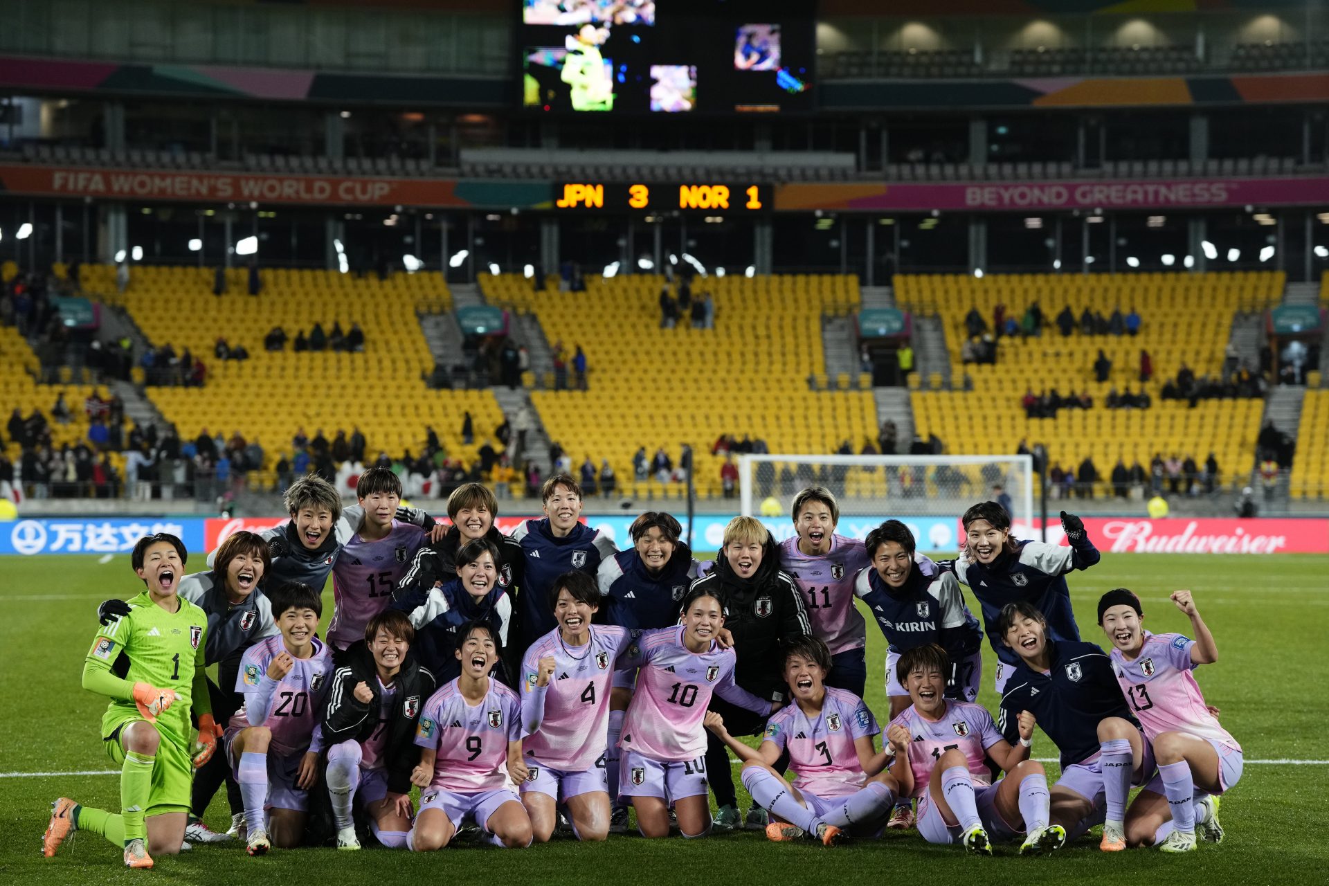 Japan, een ander groot team uitgeschakeld