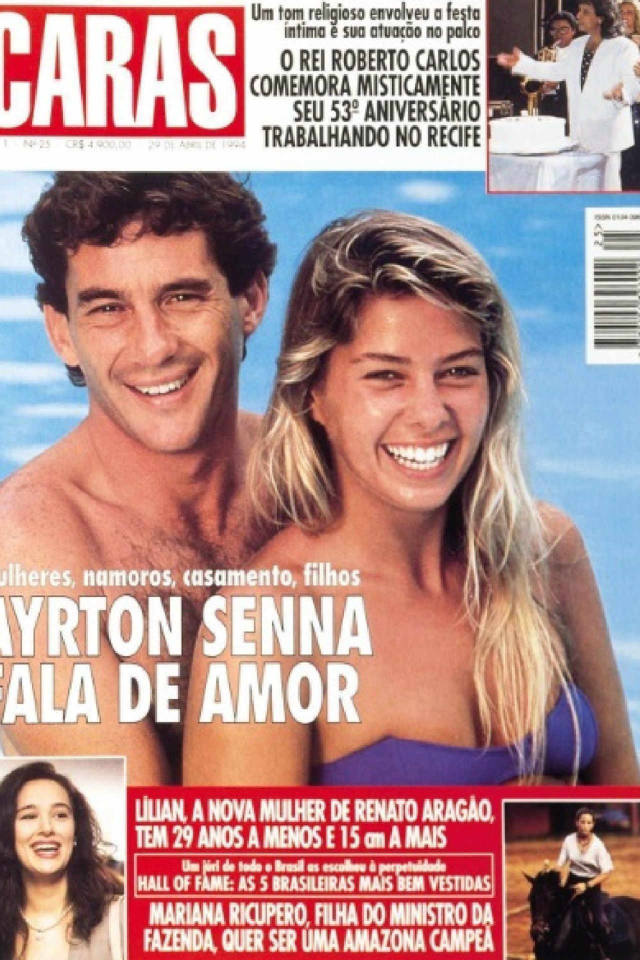 Os romances de Ayrton Senna