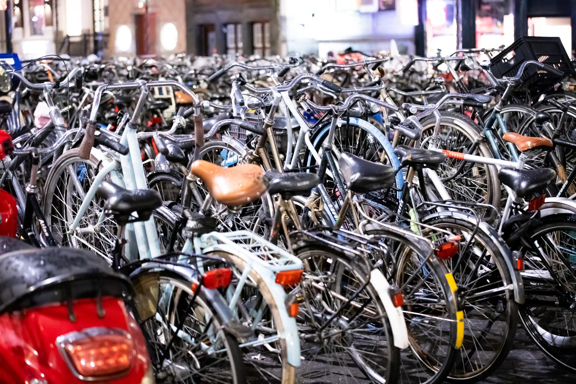 Lekkere grote fietsenstallingen