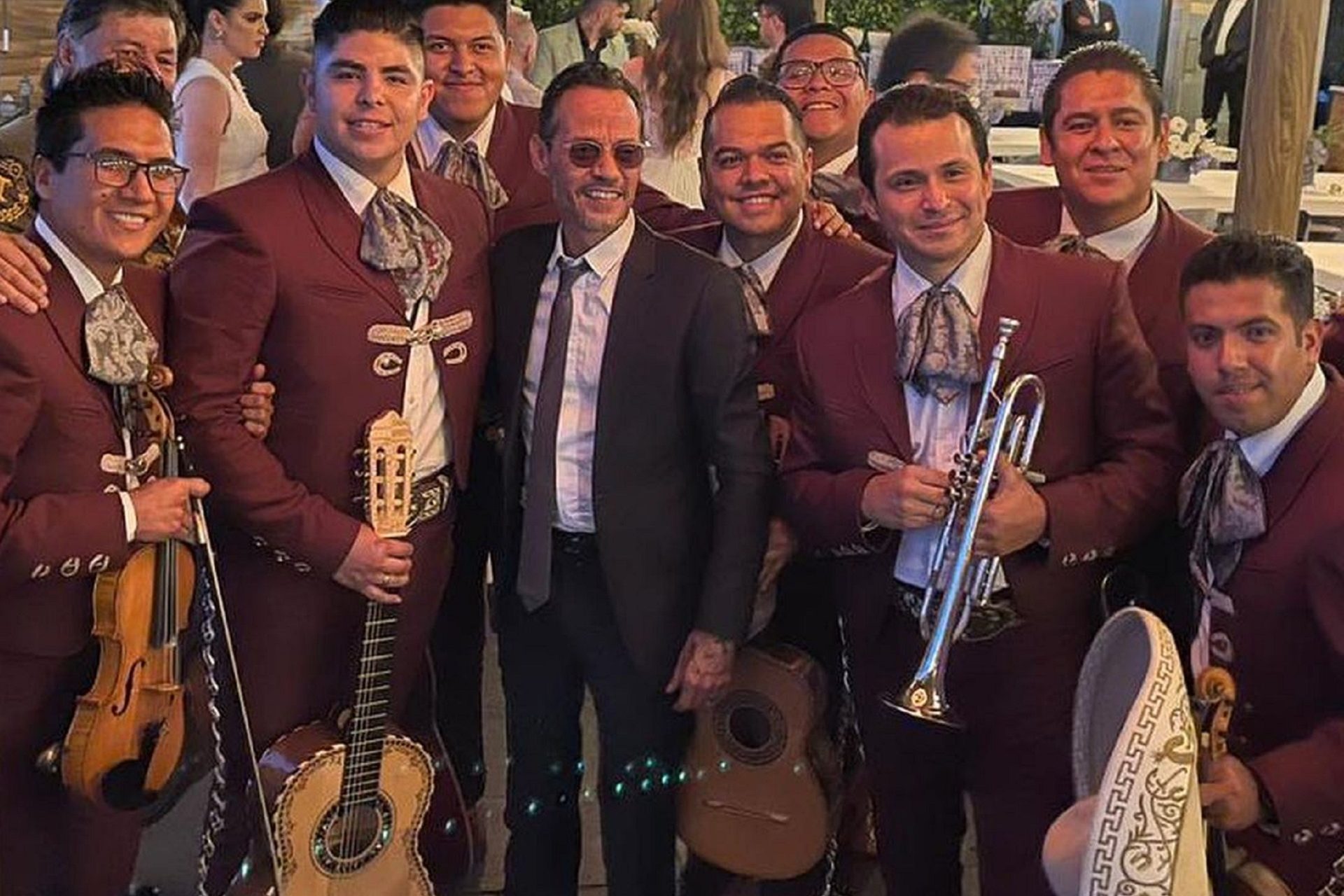 Disfrutaron al máximo el mariachi 