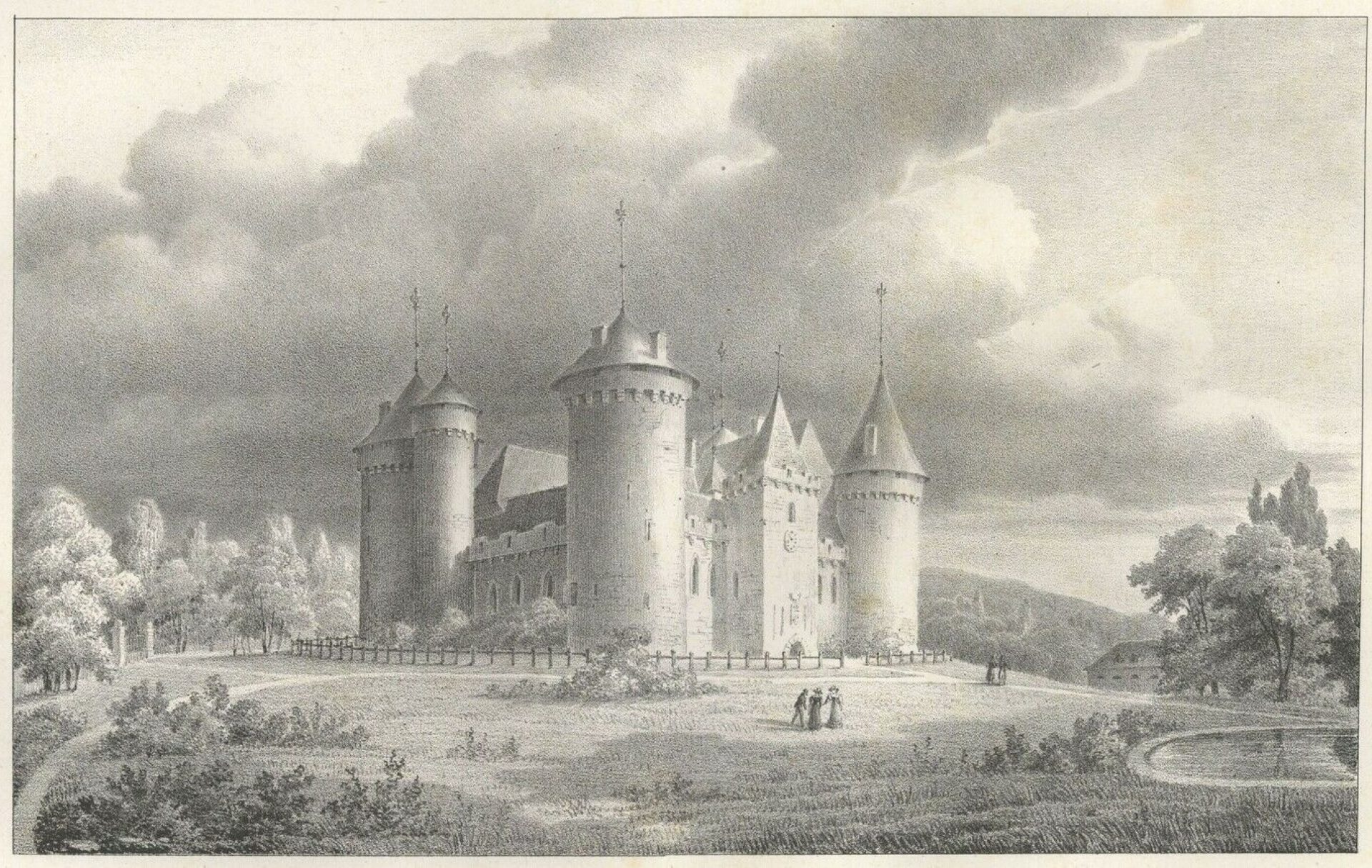Château de Bonneval and The Devils Tower, France