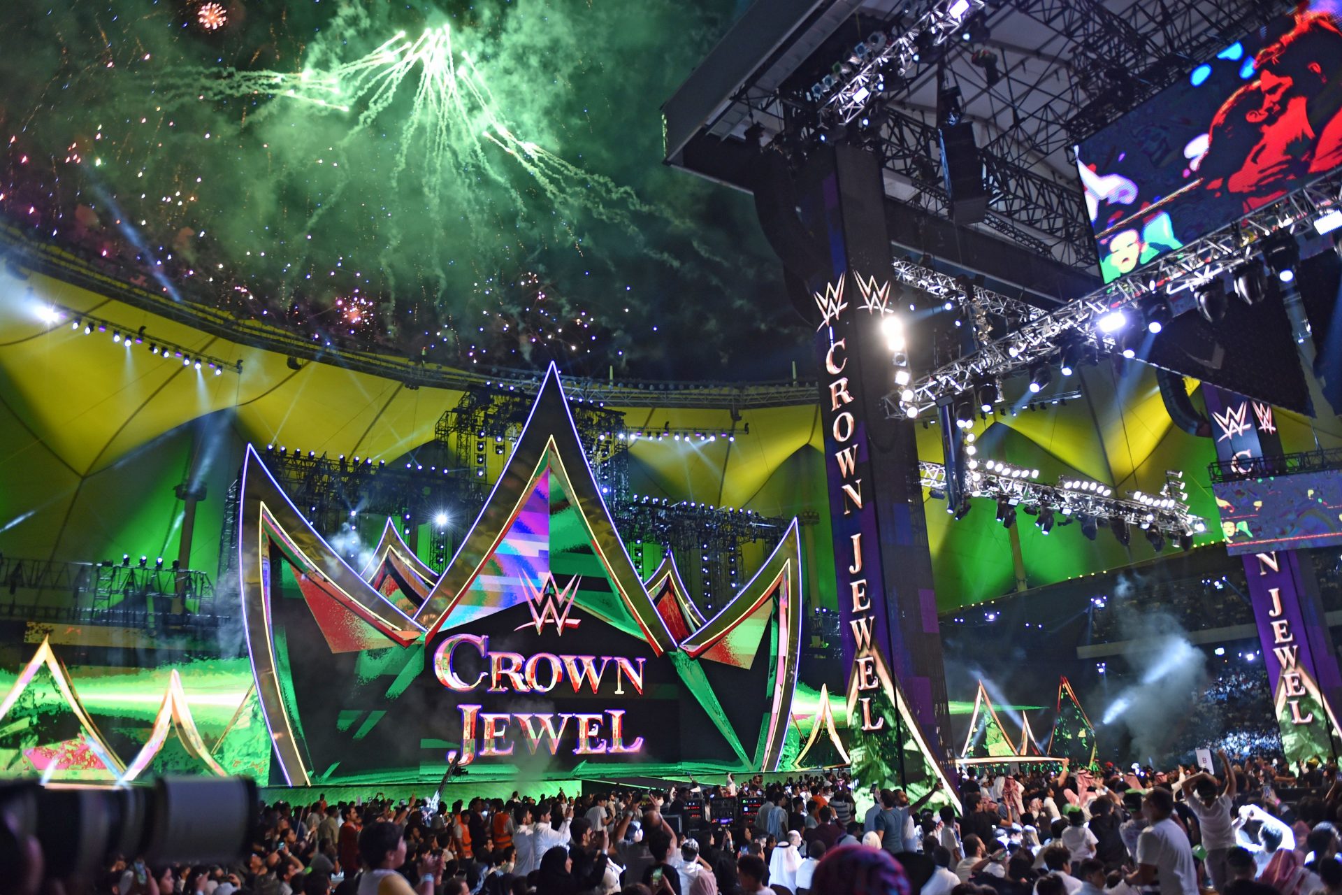 L'evento WWE Crown Jewel