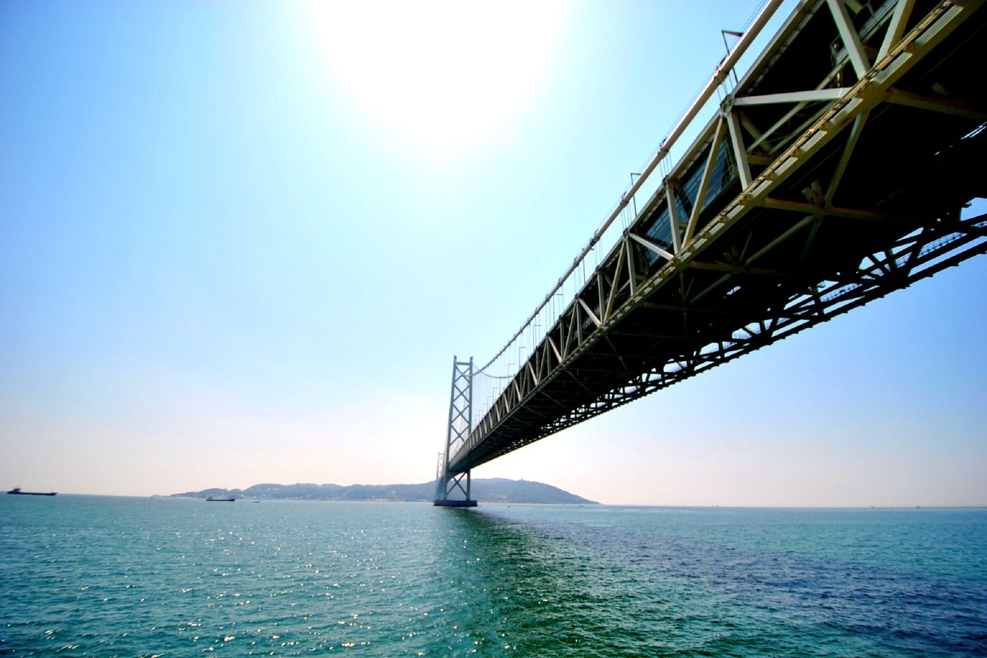 Le Pont du détroit d’Akashi (Japon)