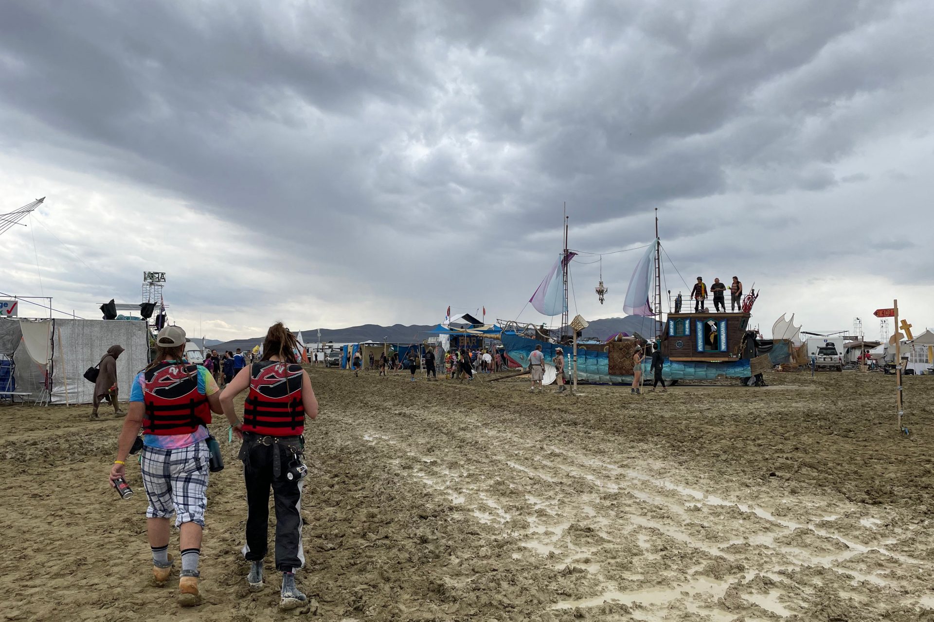 Burning Man has been extra chaotic this year