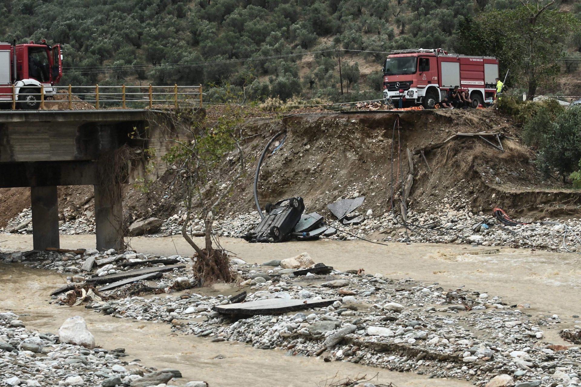 Muerte y destrucción al paso de la DANA por Grecia y Turquía