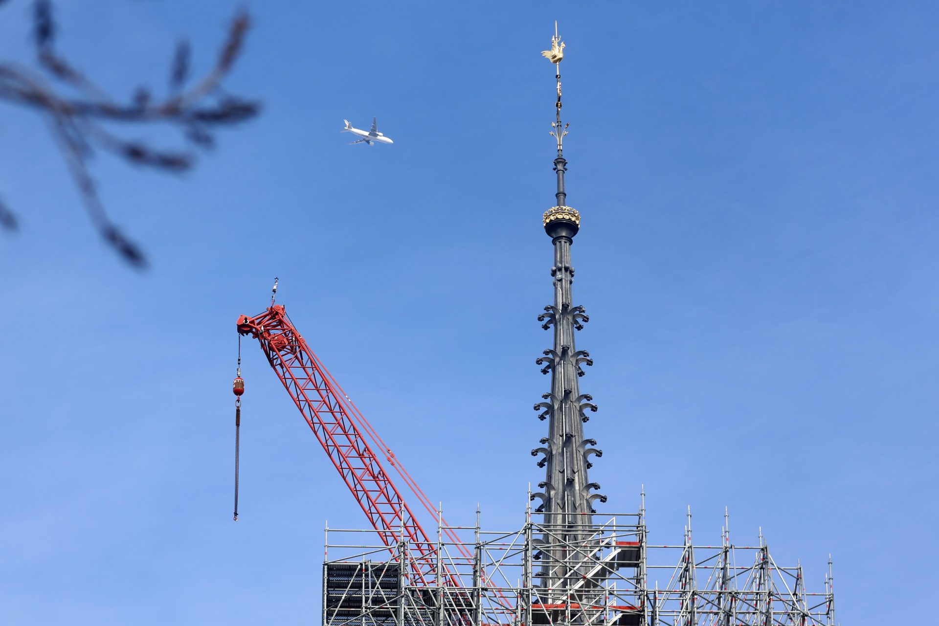 La flèche de Notre-Dame a fait son retour dans le ciel de Paris