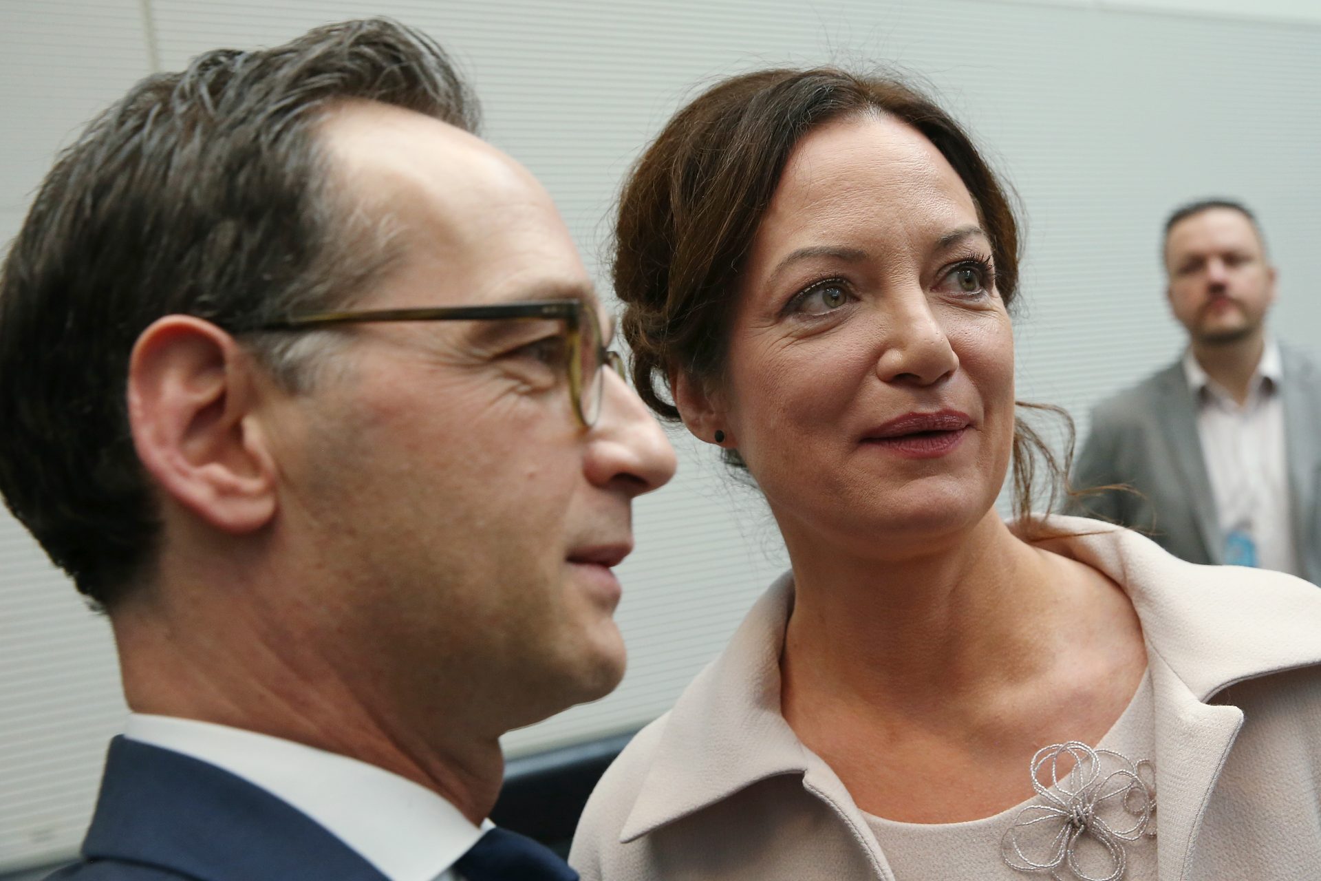 Heiko Maas und Natalia Wörner