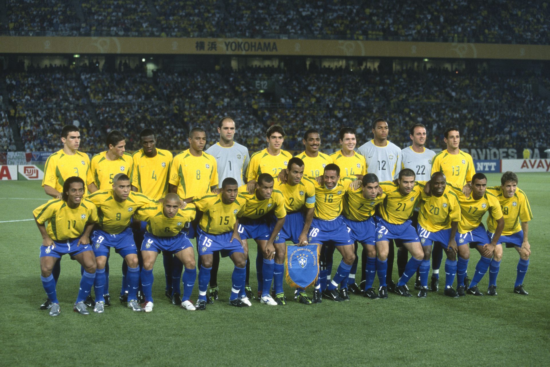 Ontem e hoje dos campeões da Copa do Mundo 2002