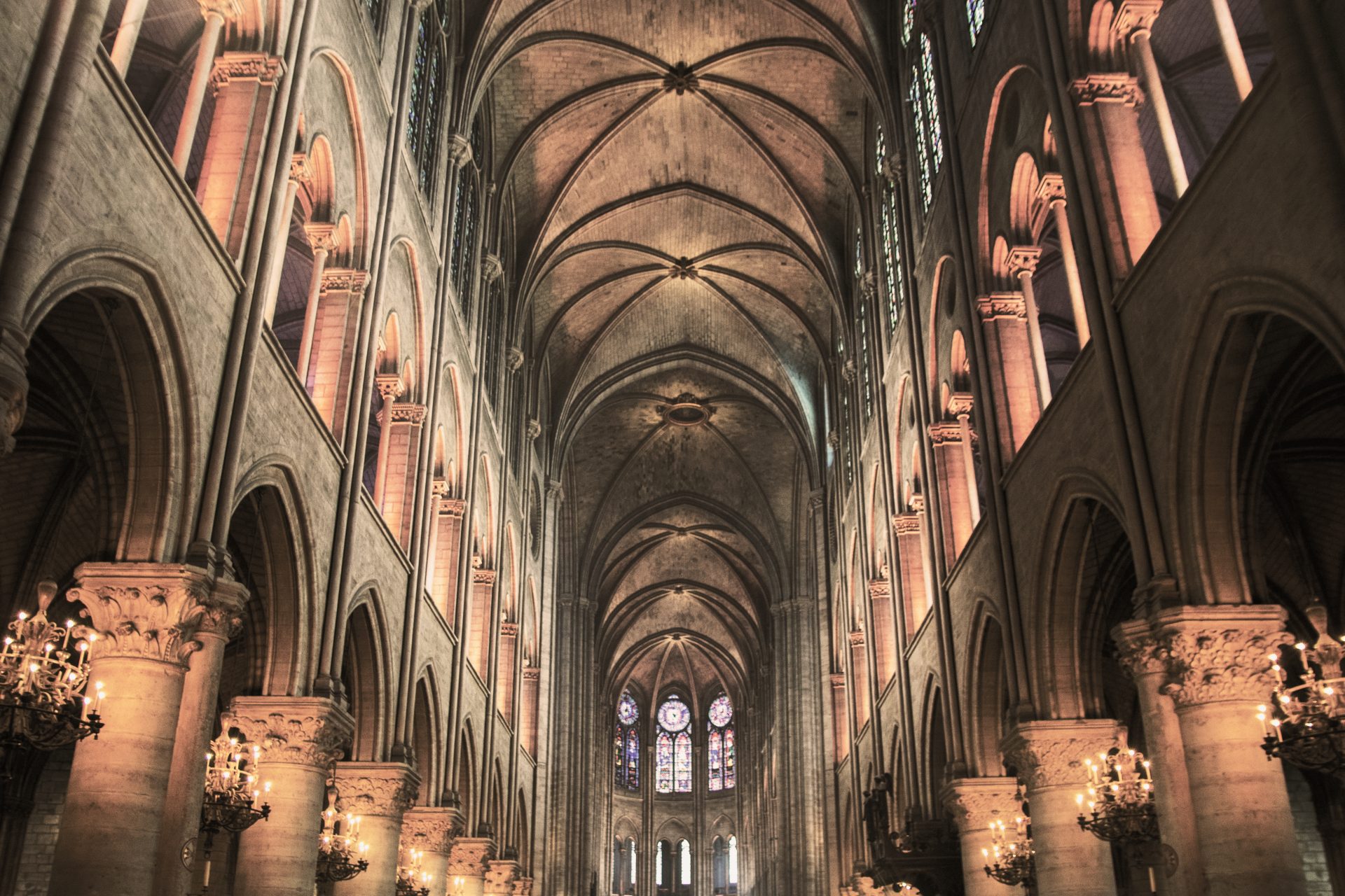 O coro da catedral