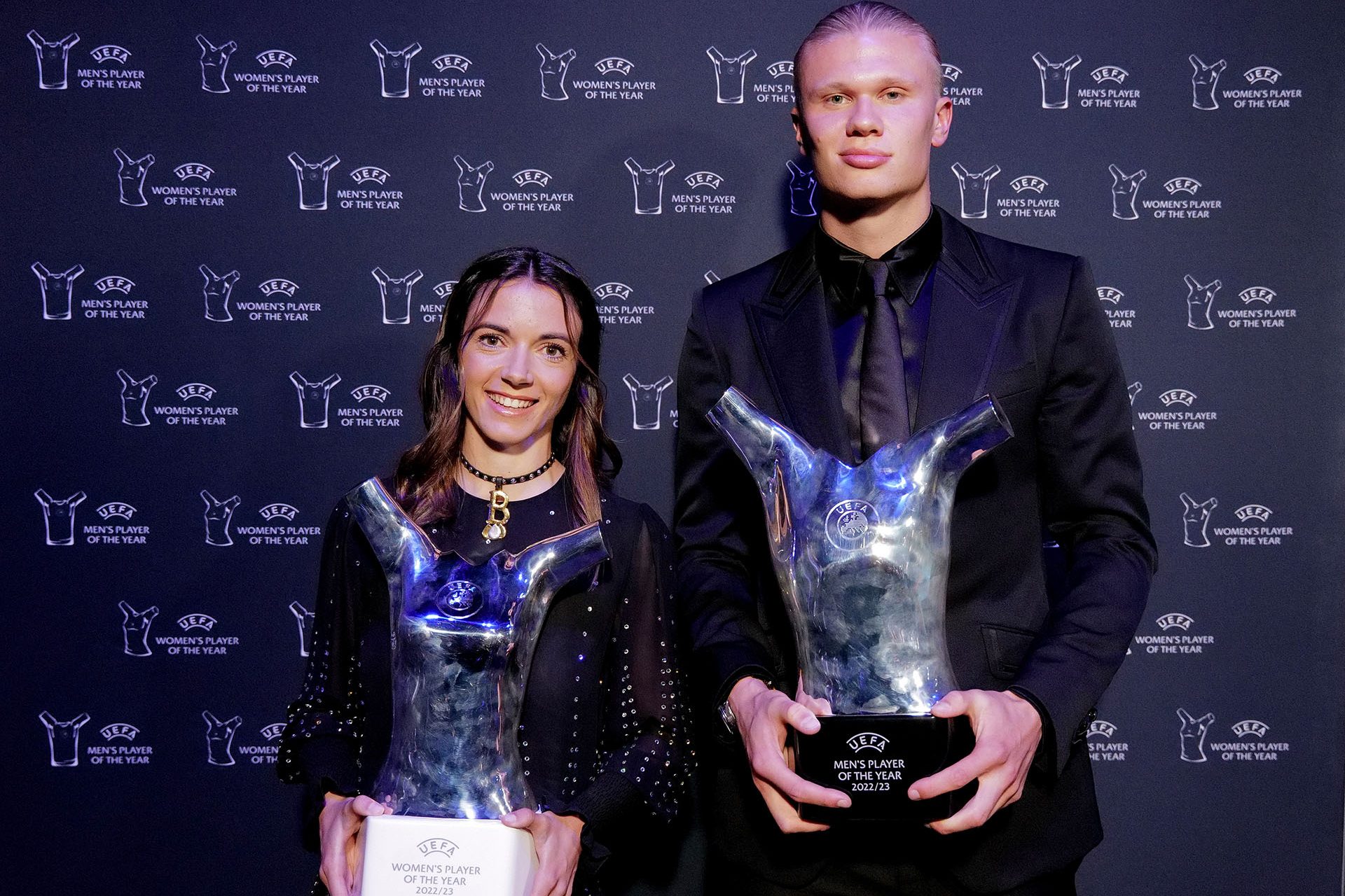 Aitana Bonmatí und Erling Haaland, die Zukunft des Fußballs