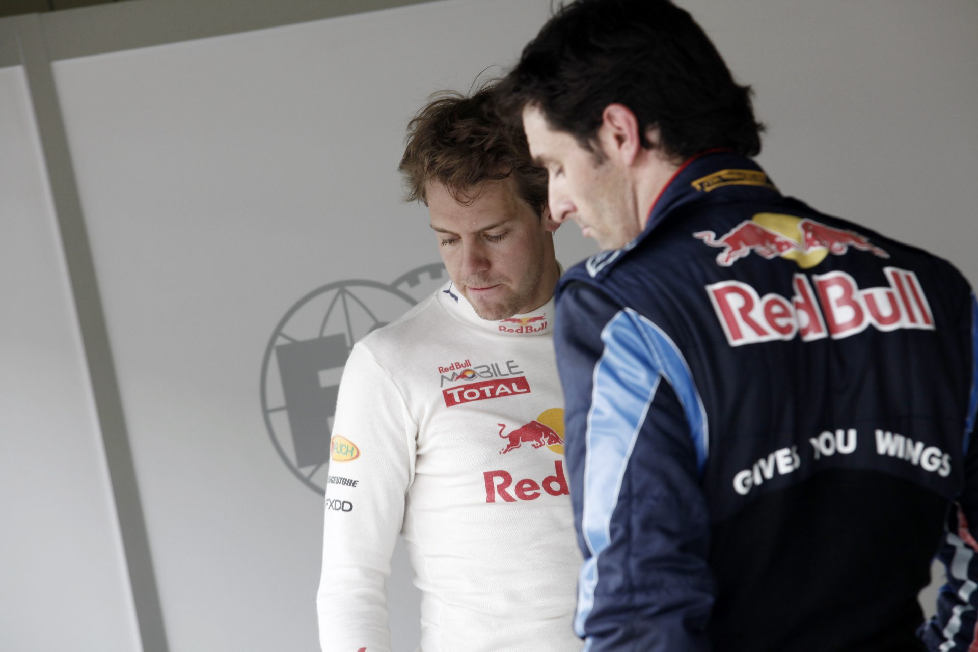 Webber and Vettel