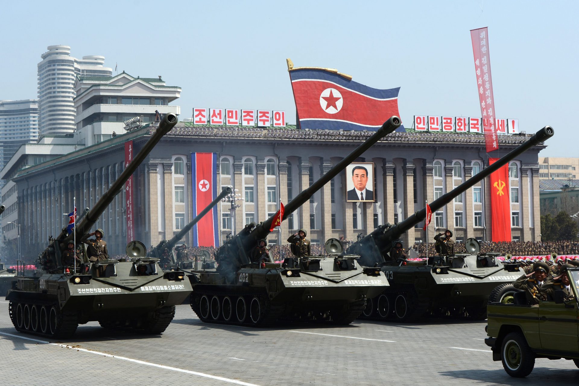 Building up Kim’s conventional weapons 