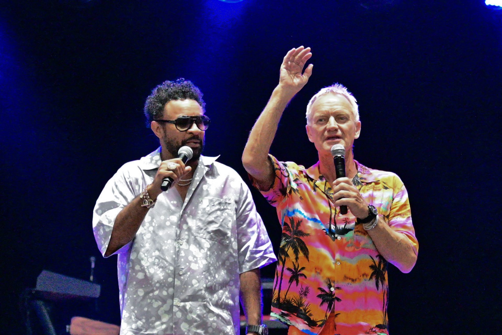 Burrell y Sting colaboraron en el álbum '44/876' en 2018