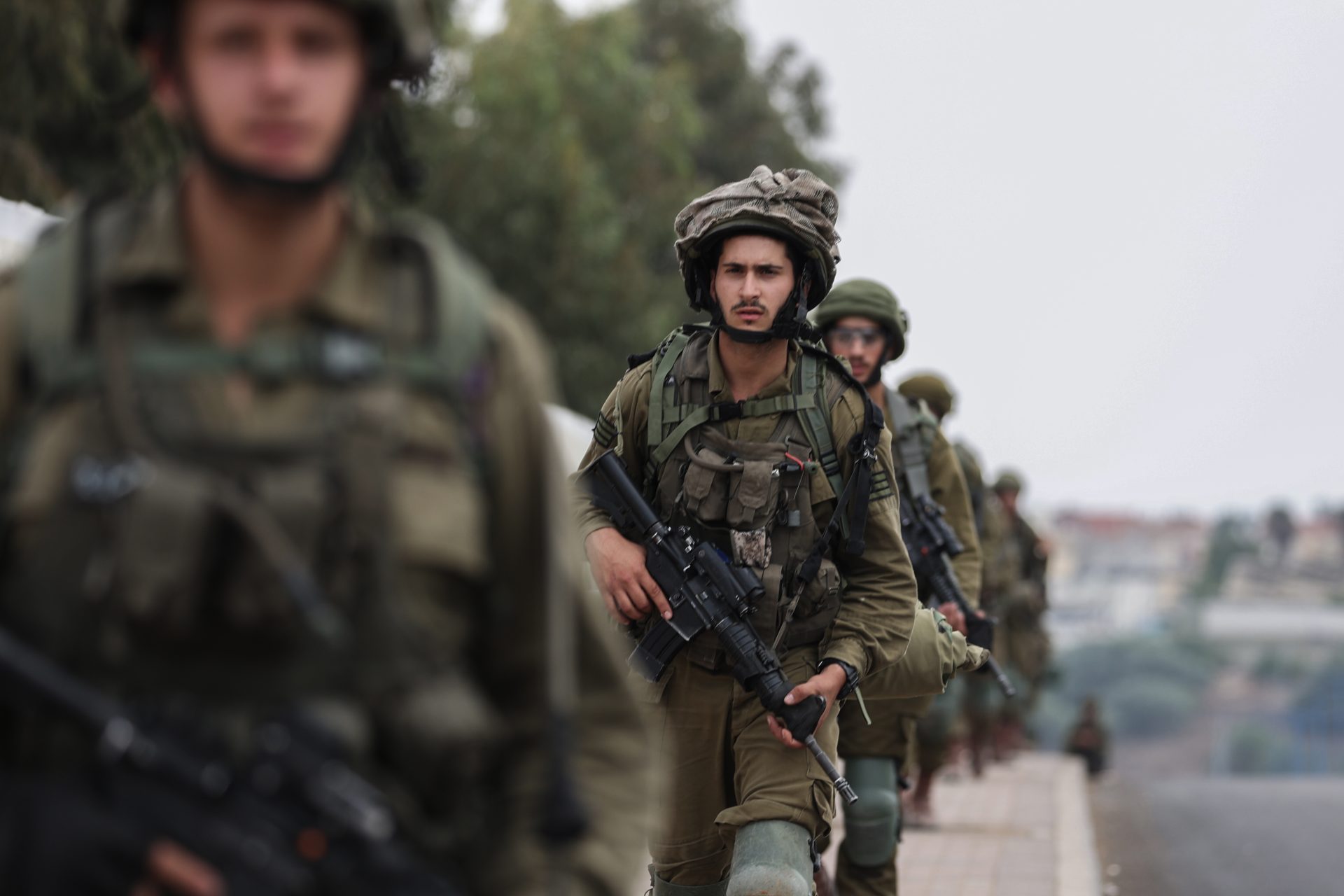 Des membres des forces de l'ordre israéliennes
