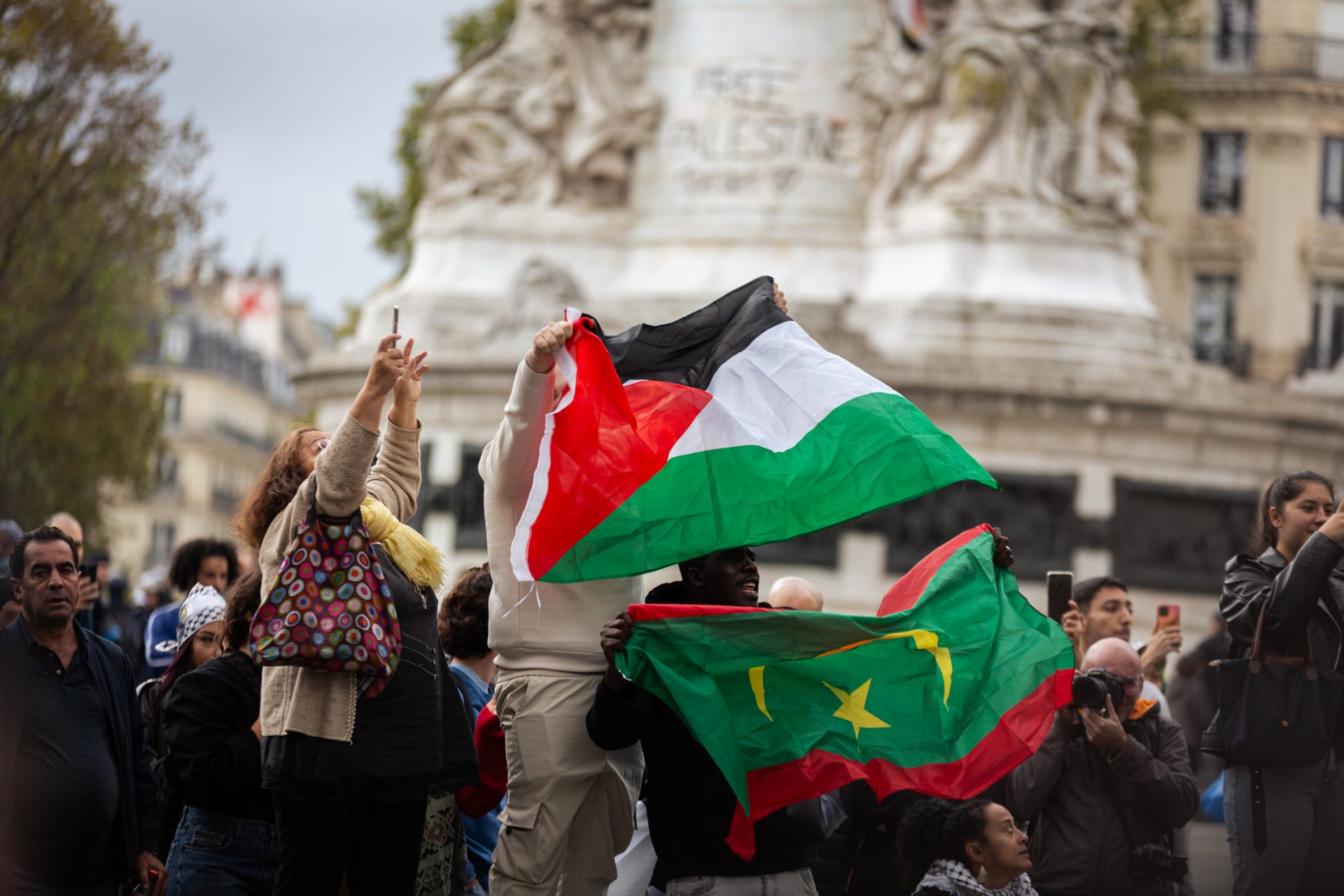Des manifestations pro-palestiniennes, malgré les interdictions