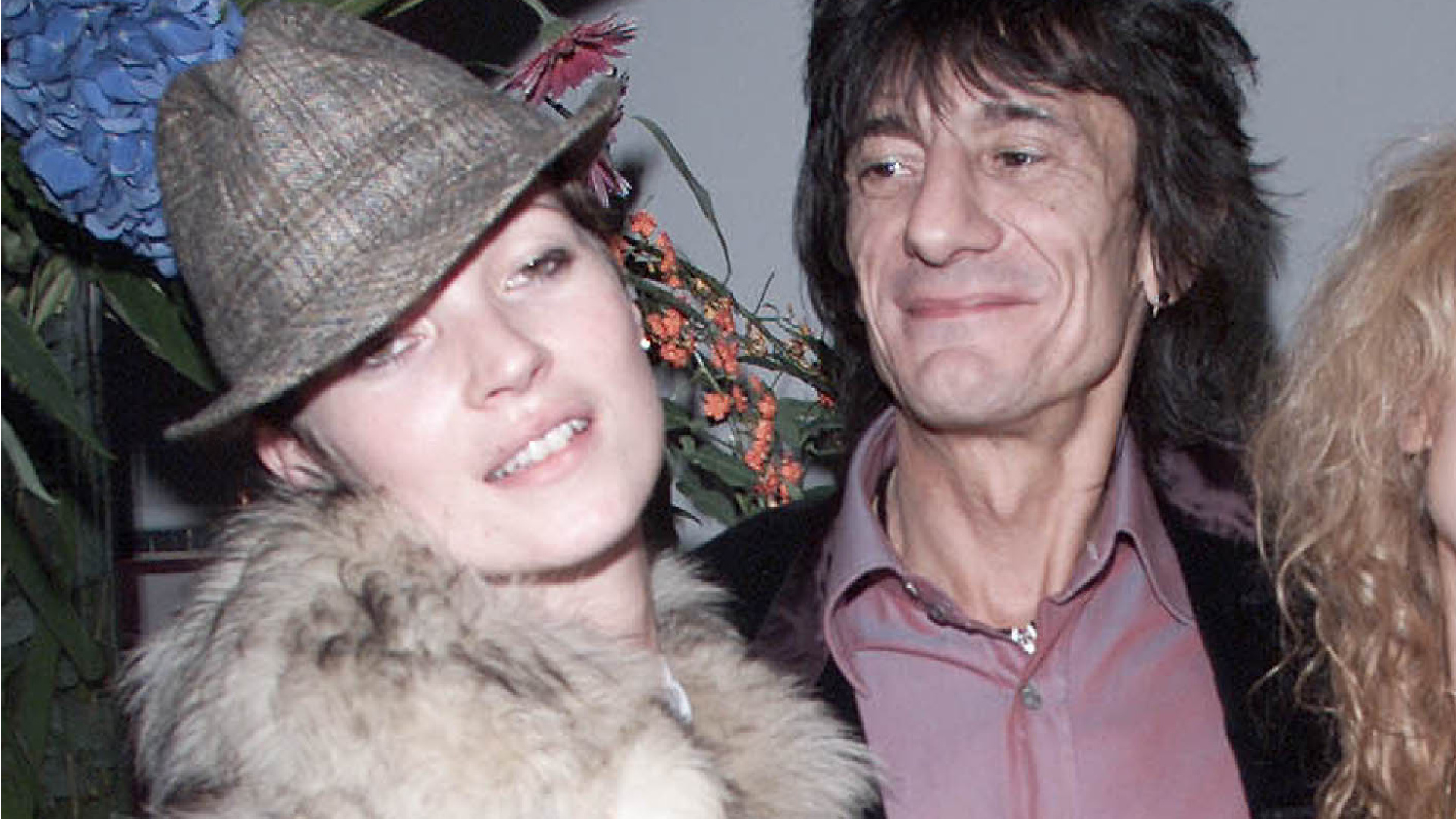 Kate Moss and Ronnie Wood