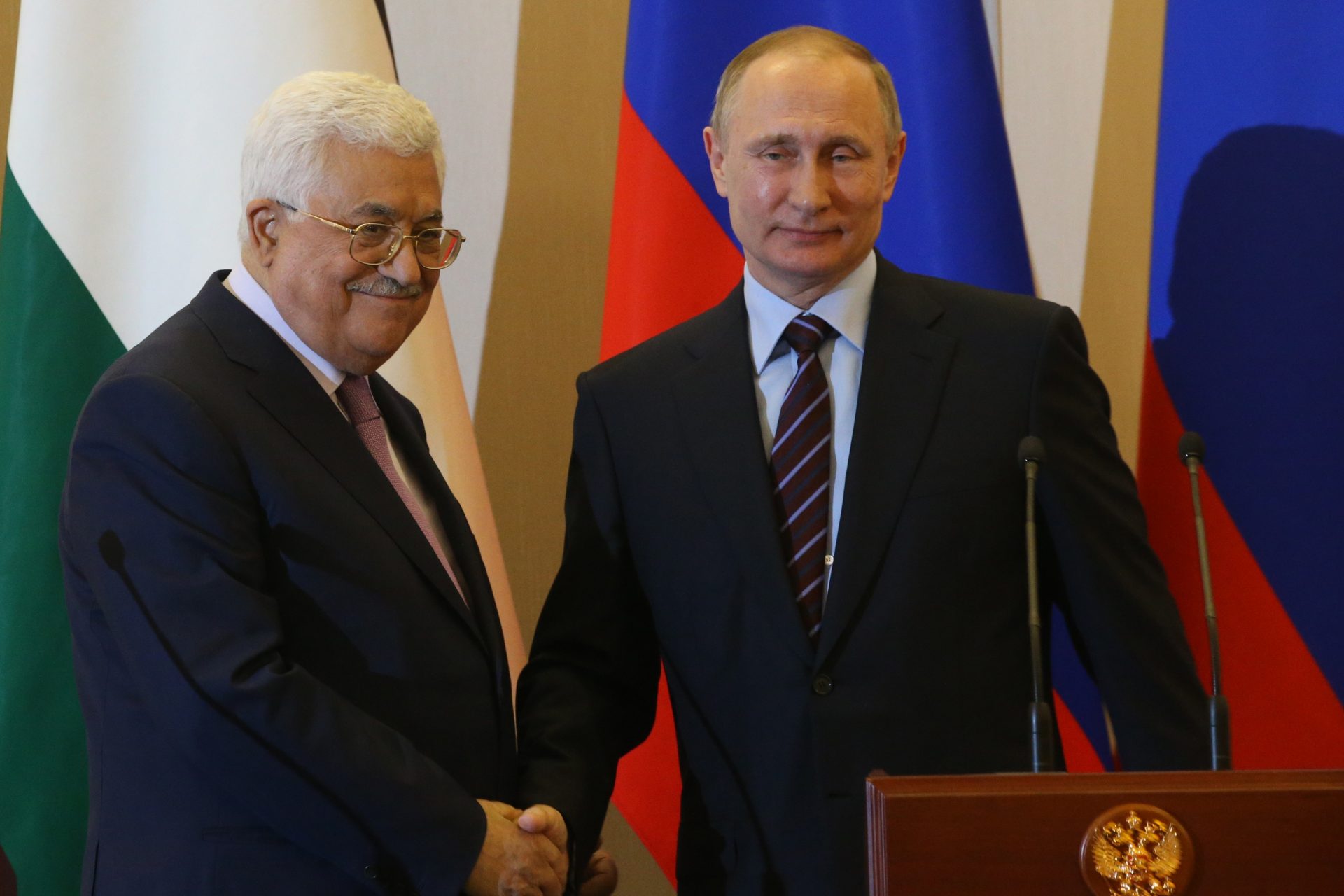 Poutine déclare qu'un État palestinien est nécessaire