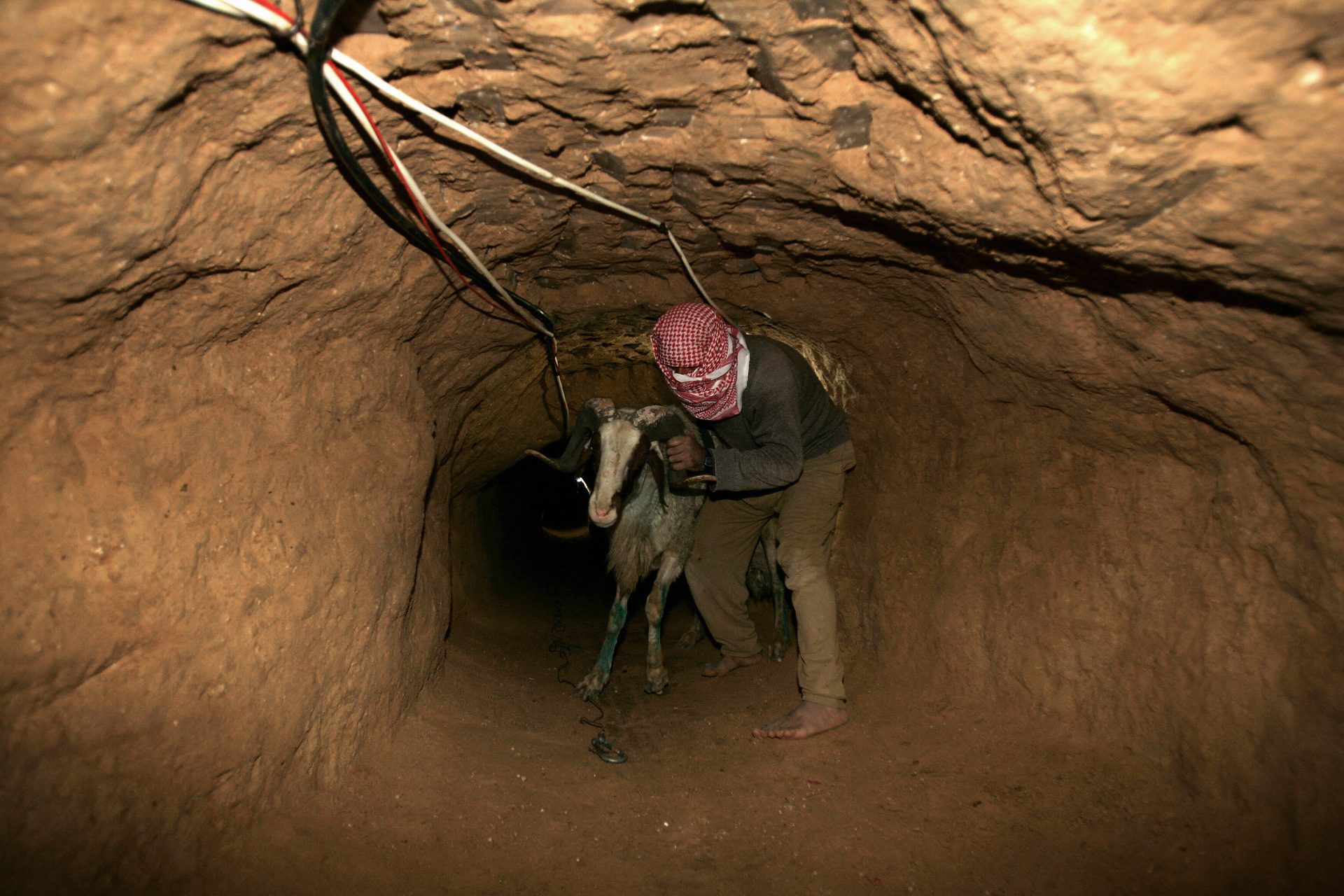 Several kilometers or a hundred feet underground