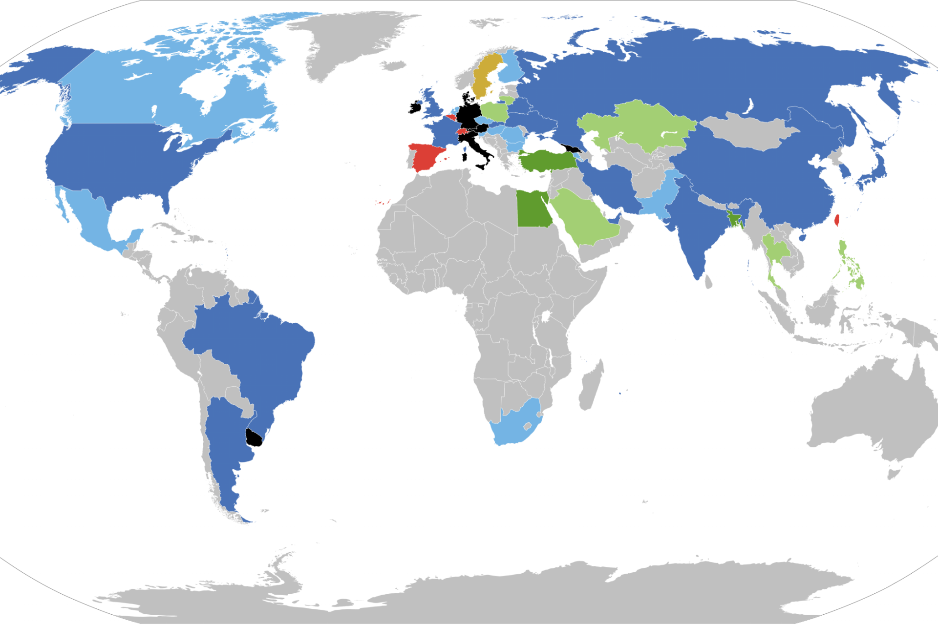 Nuclear is used in over 50 countries 