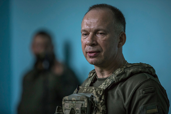ロシア軍の進軍を阻むウクライナ軍部隊