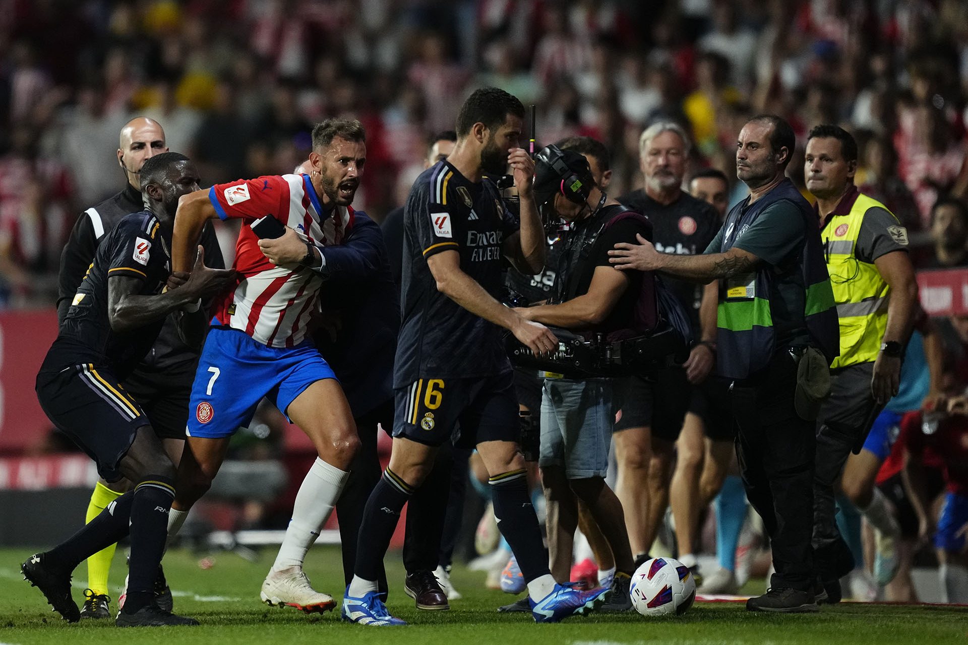 Conato de pelea entre los jugadores