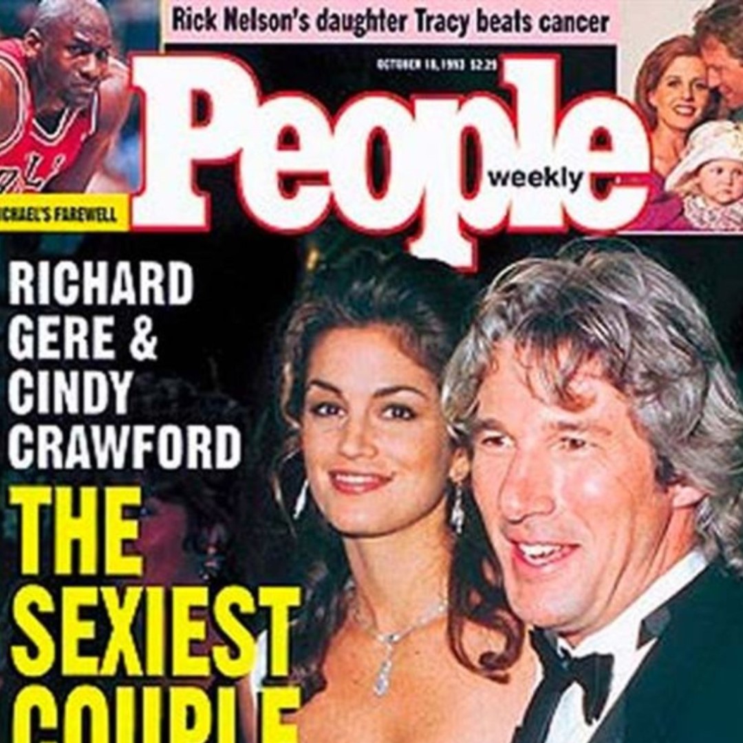 1993 - 1994 Sexiest Couple Alive: Richard Gere and Cindy Crawford